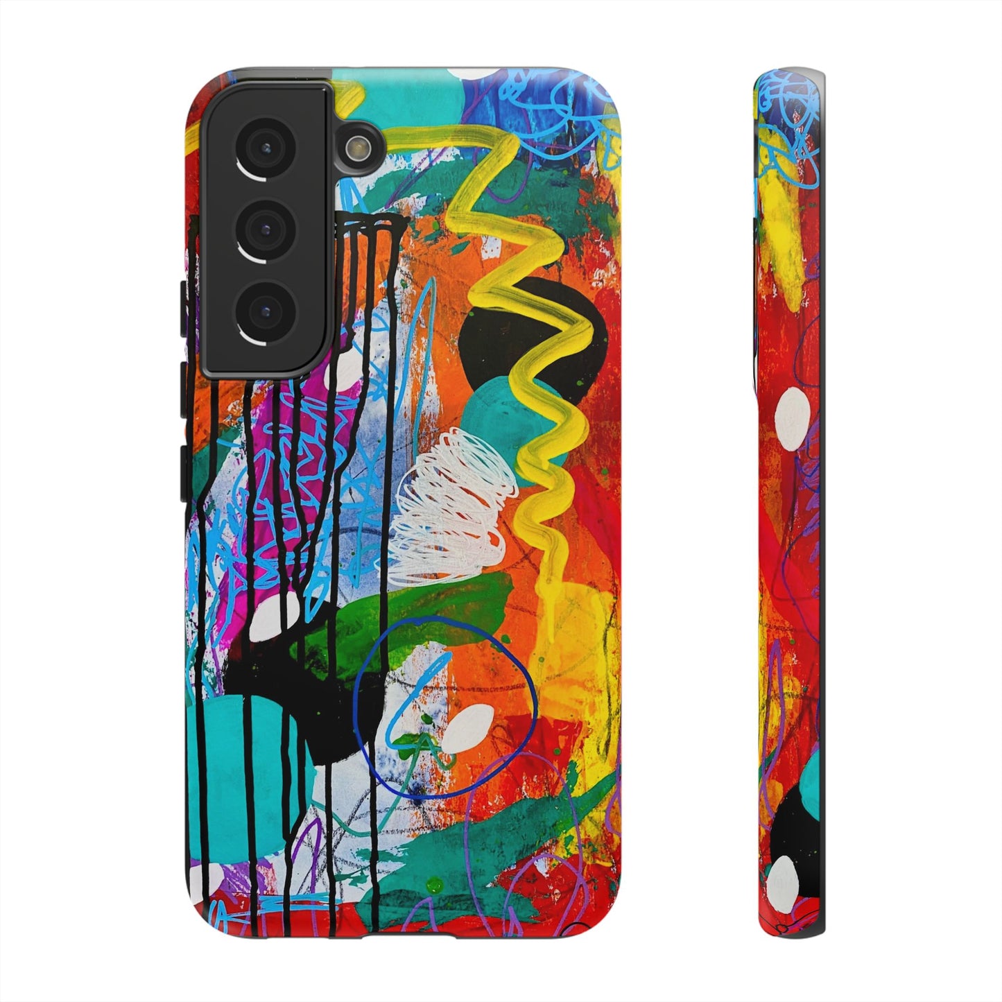 Abstract Art Tough Phone Cases