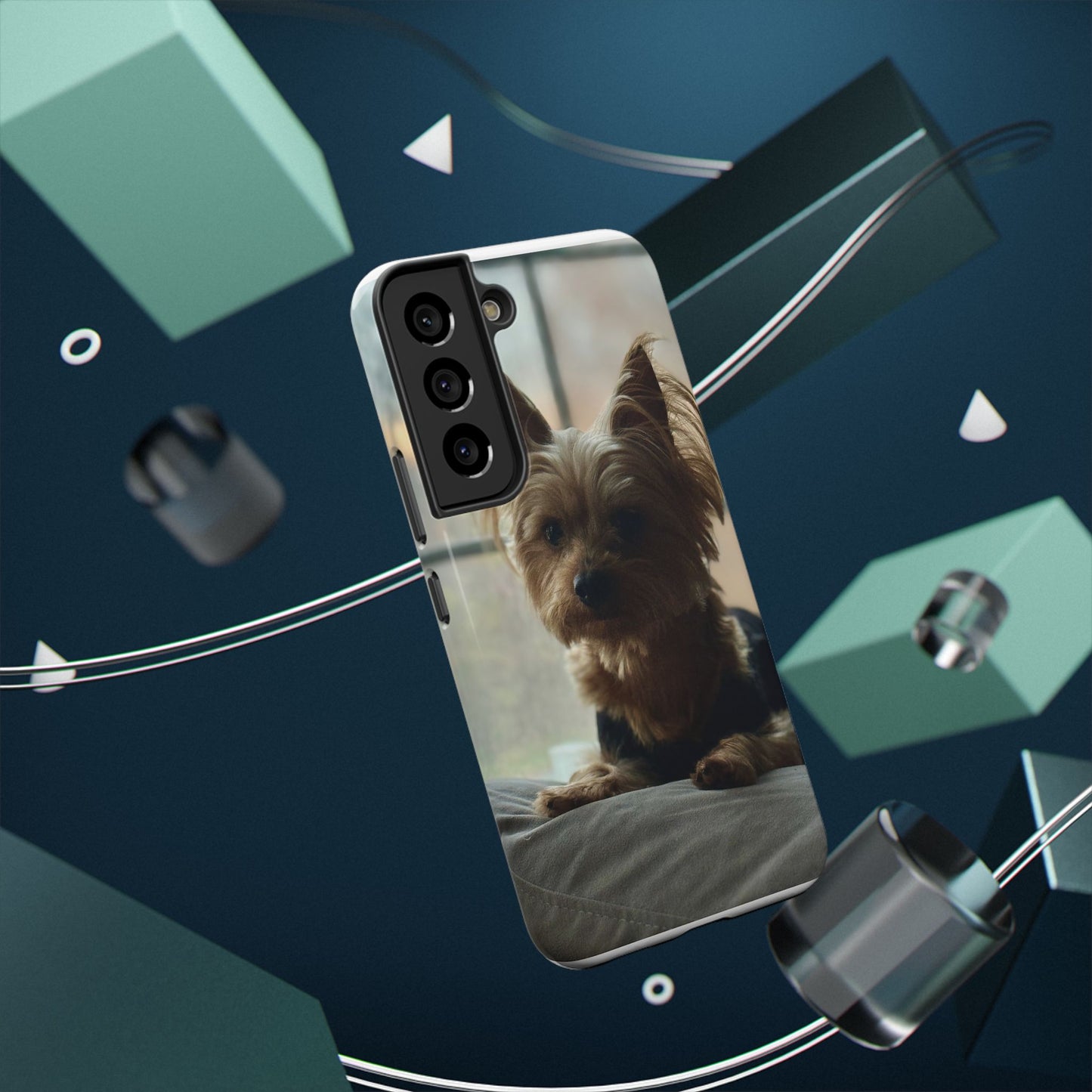Yorkie Impact-Resistant Phone Cases