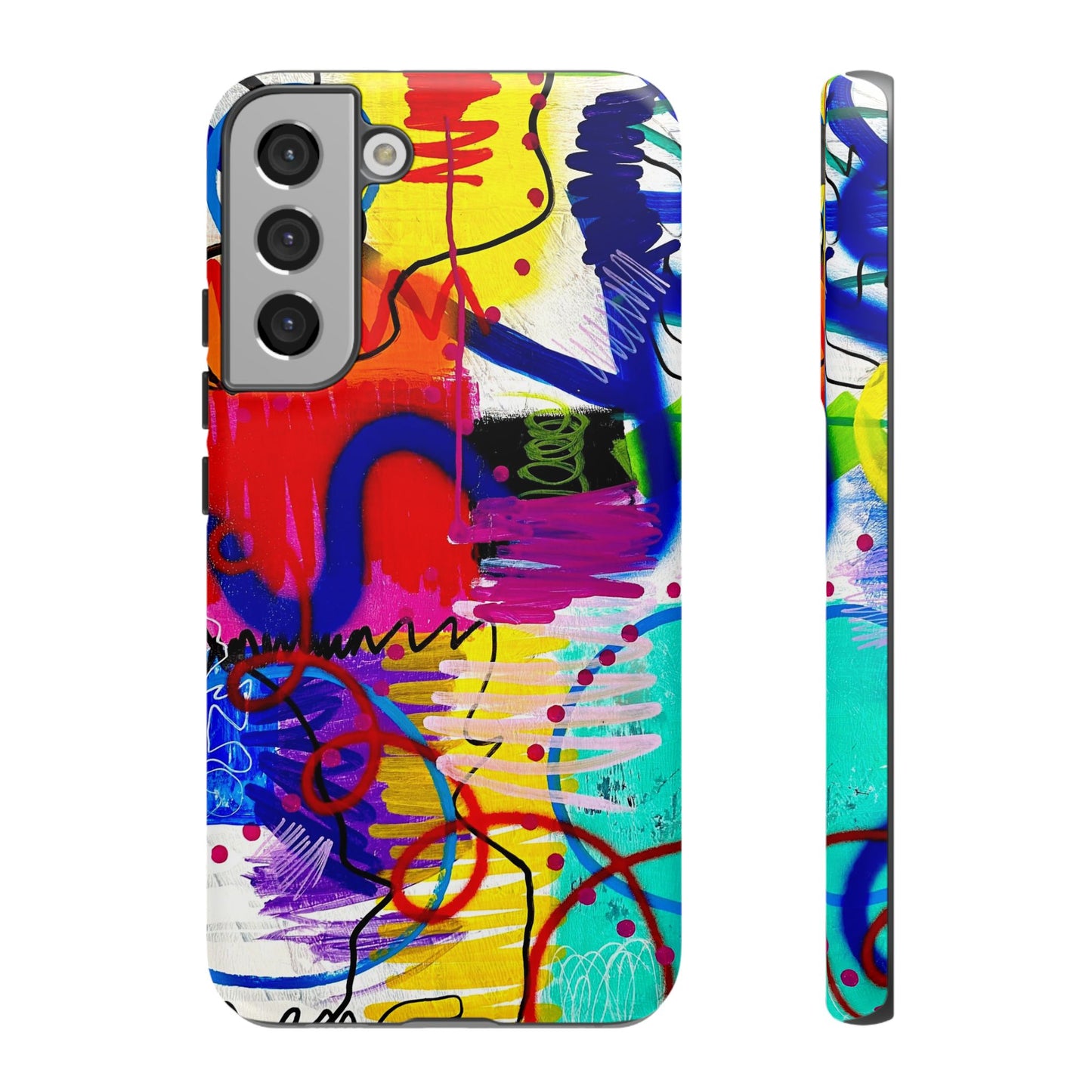 Abstract Art Tough Phone Cases