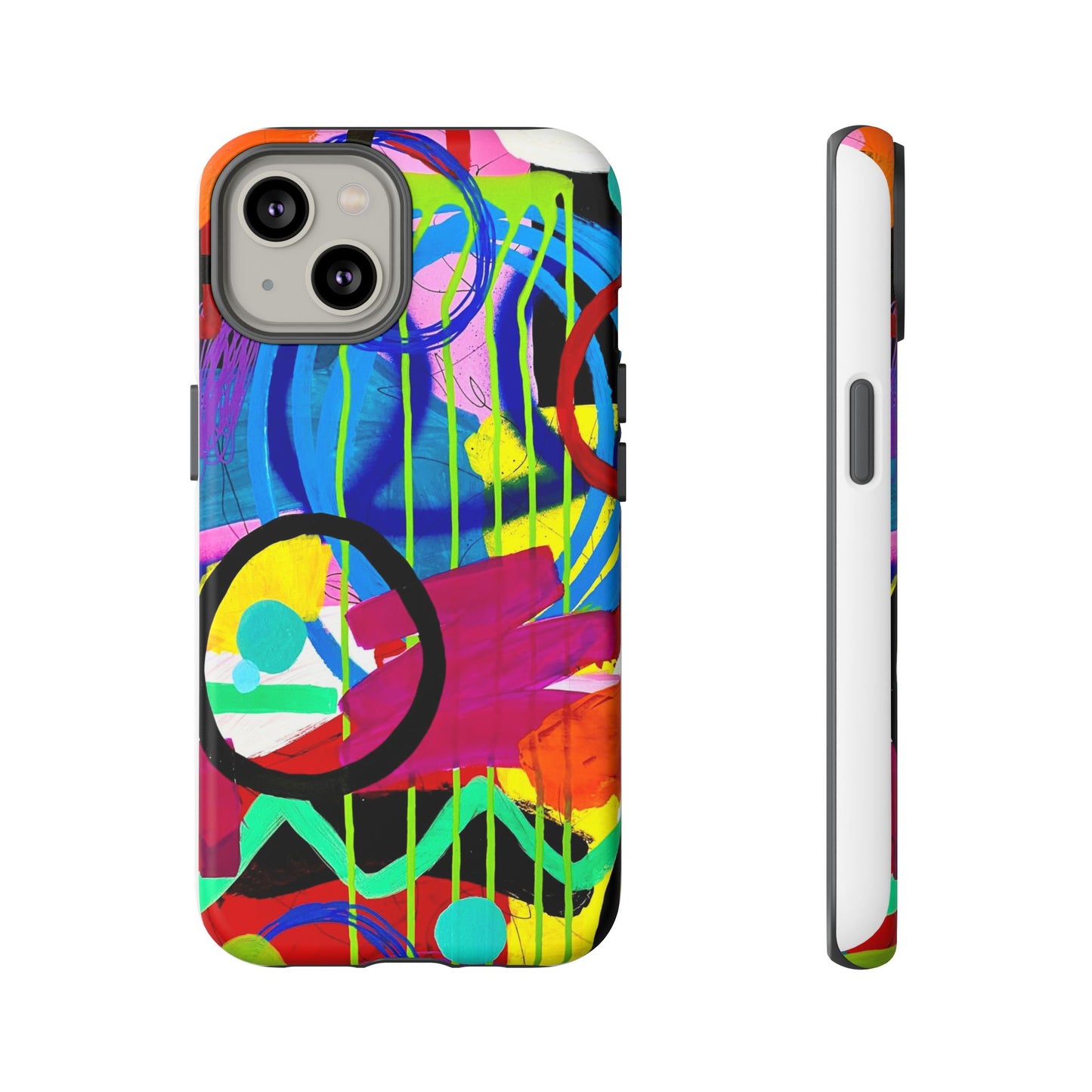 Abstract Art Tough Phone Cases