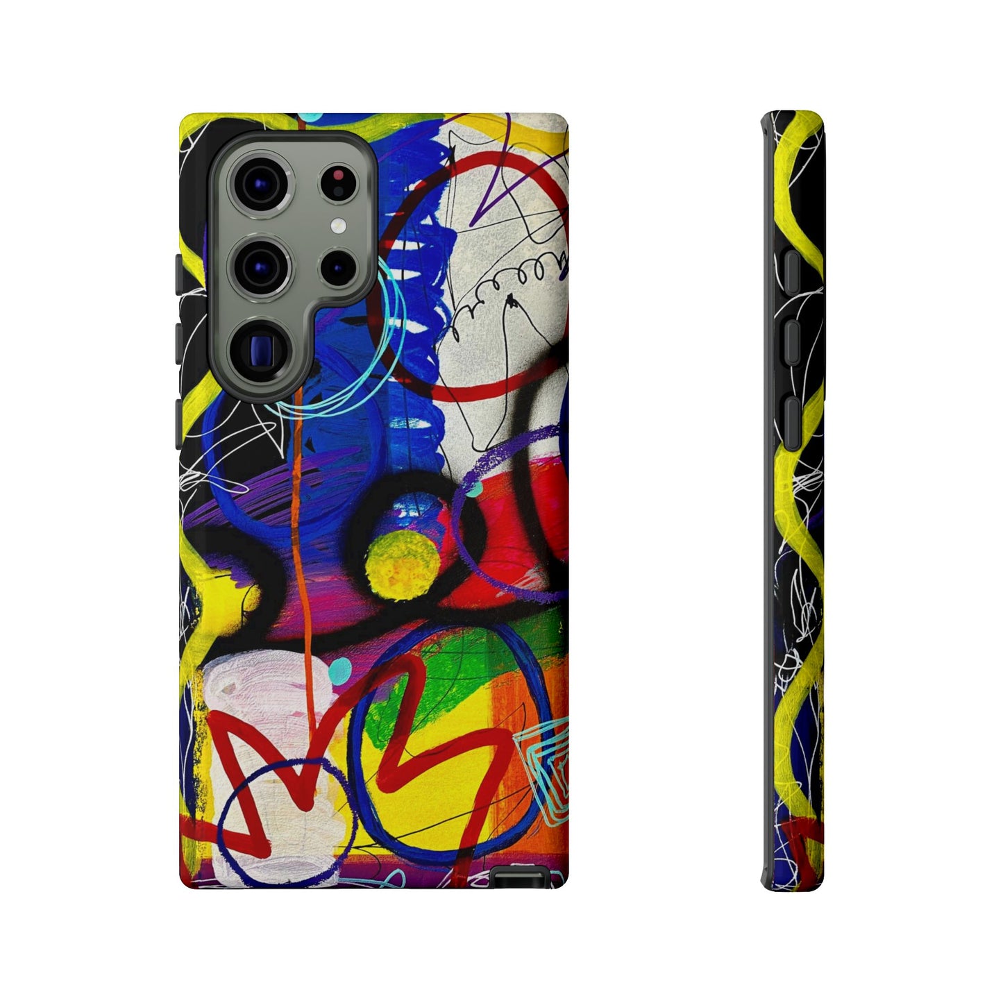 Abstract Art Tough Phone Cases