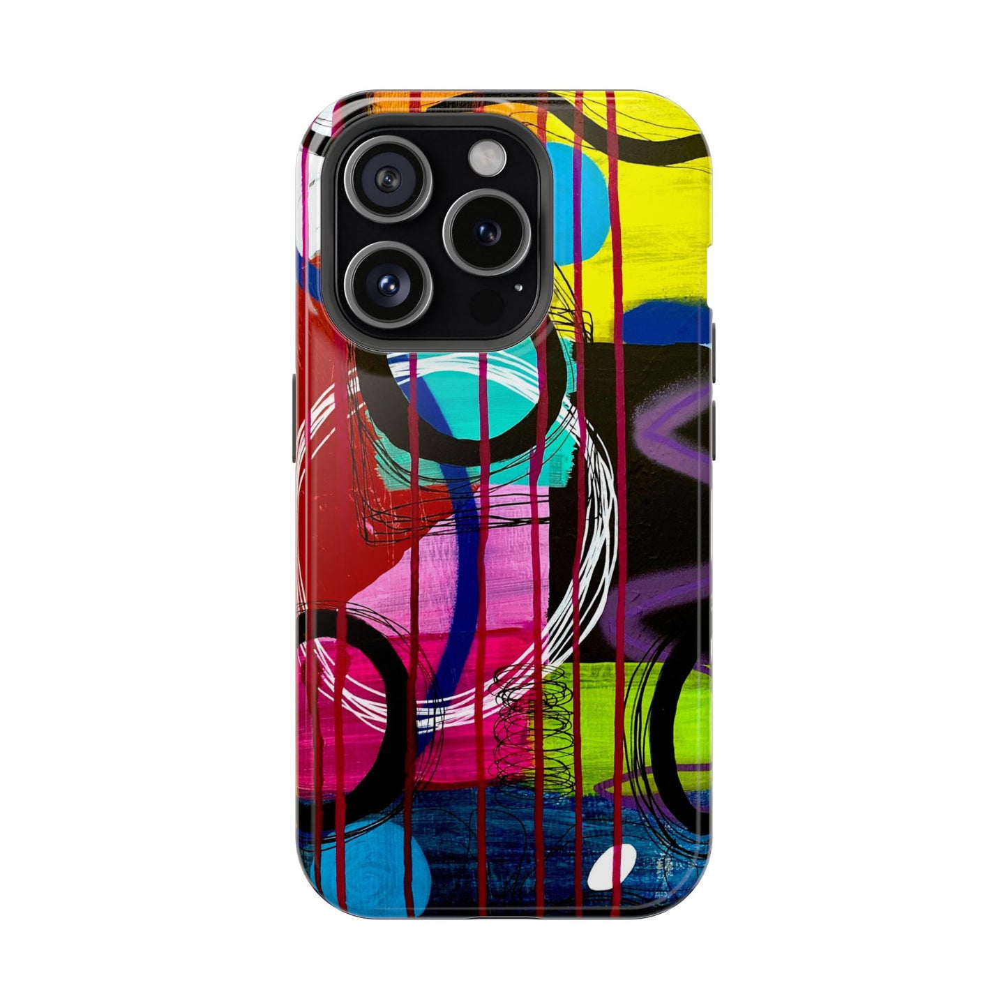 Abstract Art Impact-Resistant Phone Cases