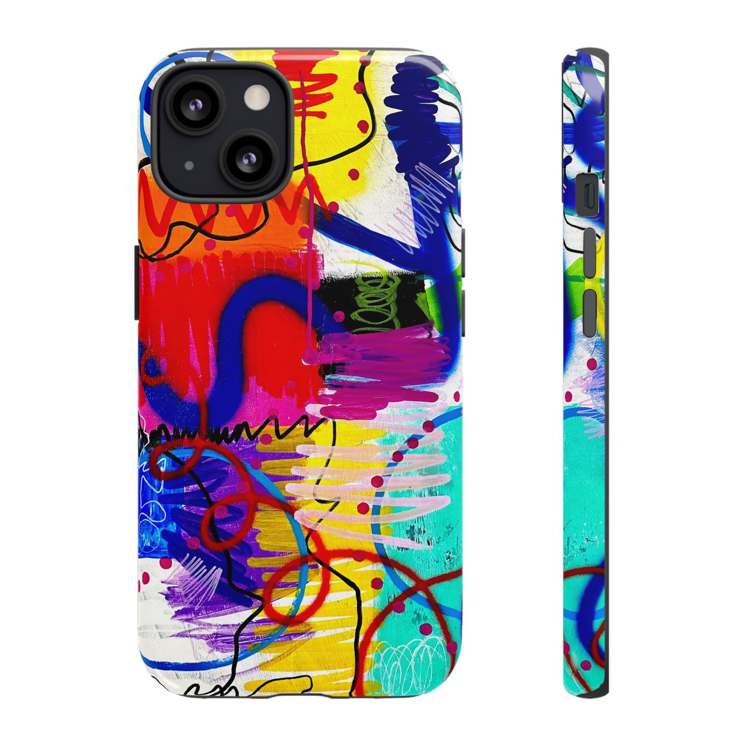 Abstract Art Tough Phone Cases