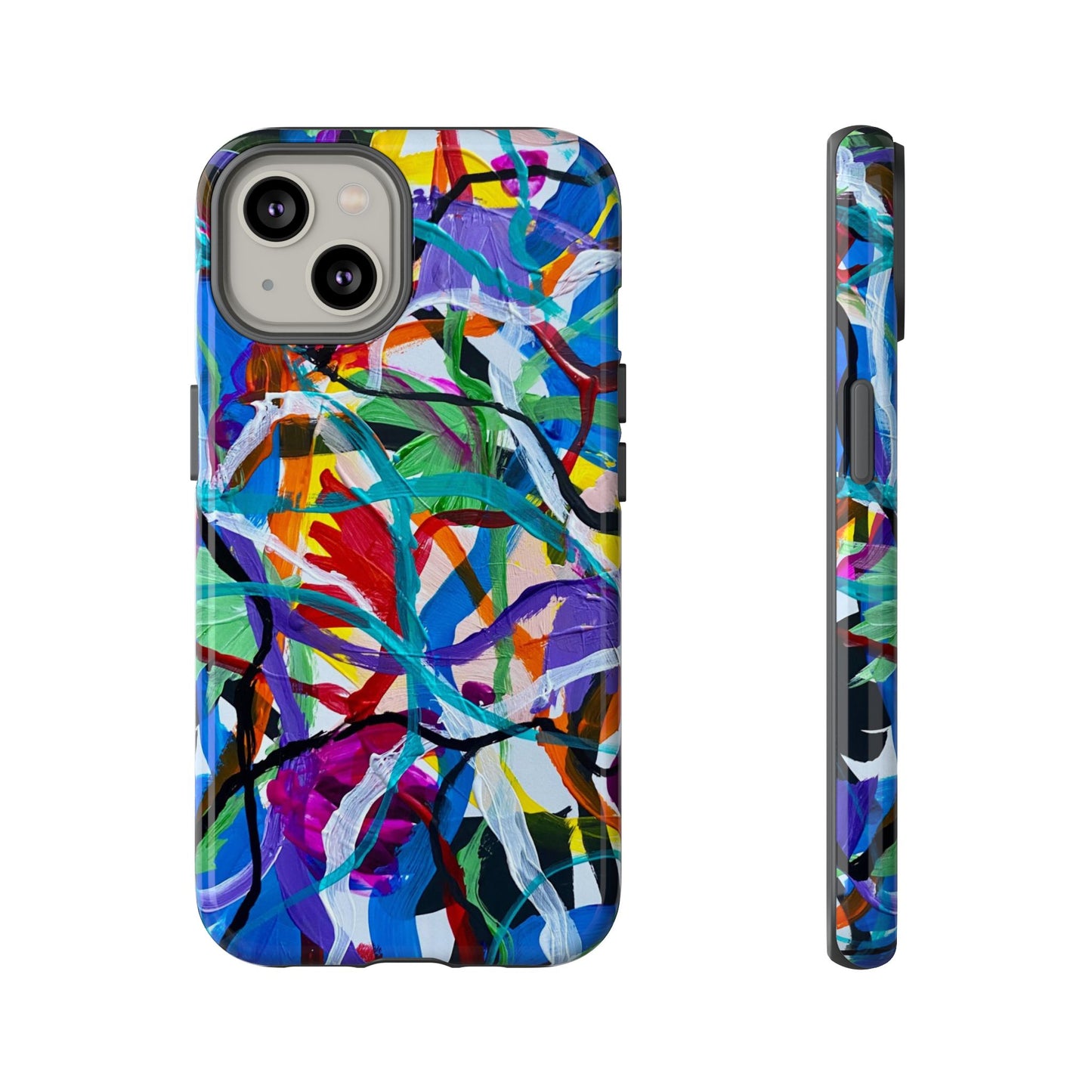 Abstract Art Tough Phone Cases