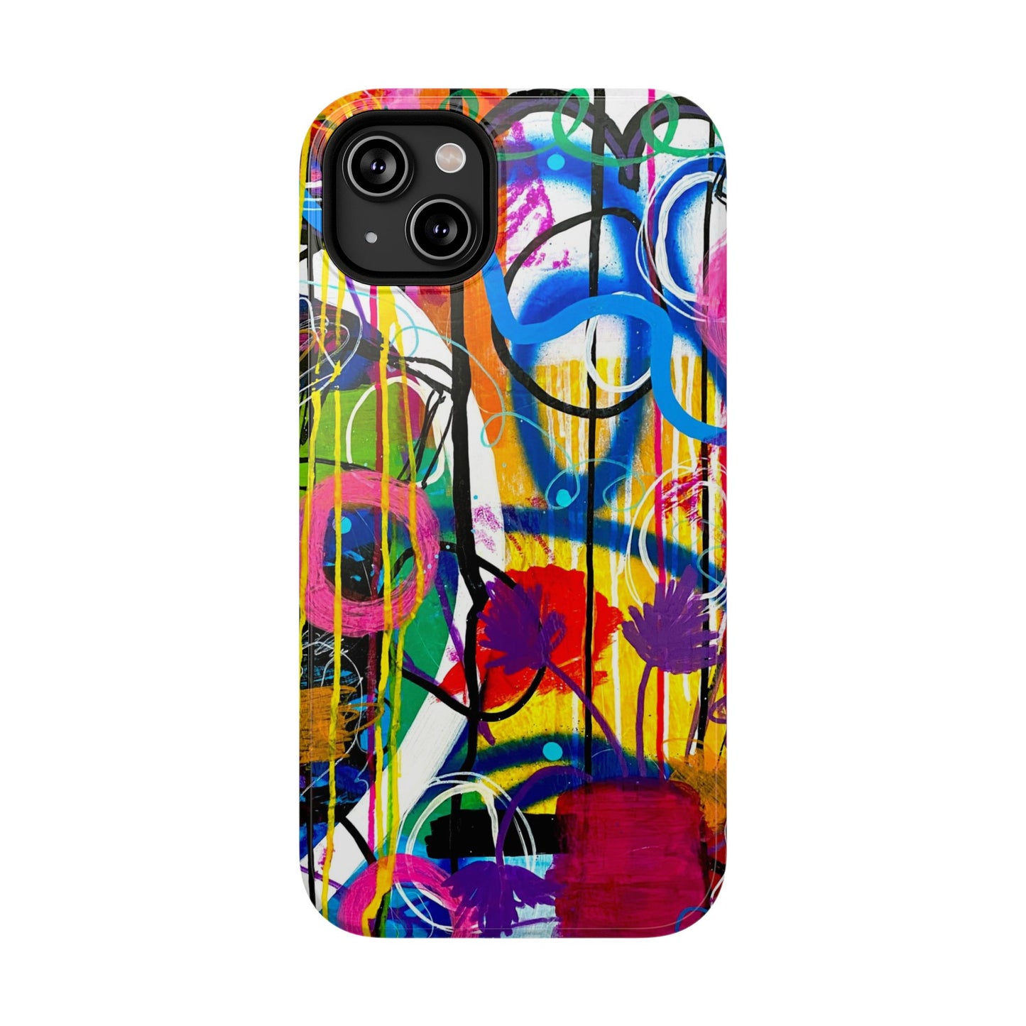 Abstract Art Impact-Resistant Phone Cases