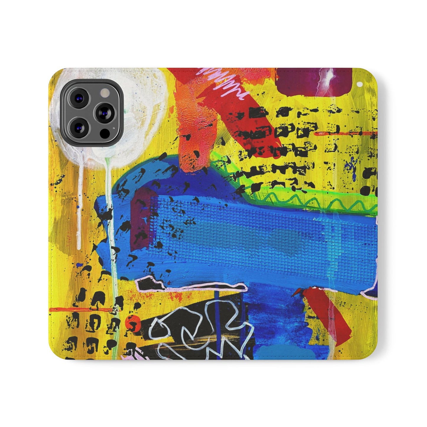 Abstract Art Phone Flip Cases