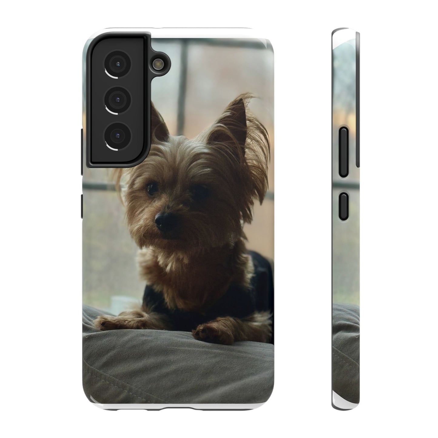Yorkie Impact-Resistant Phone Cases