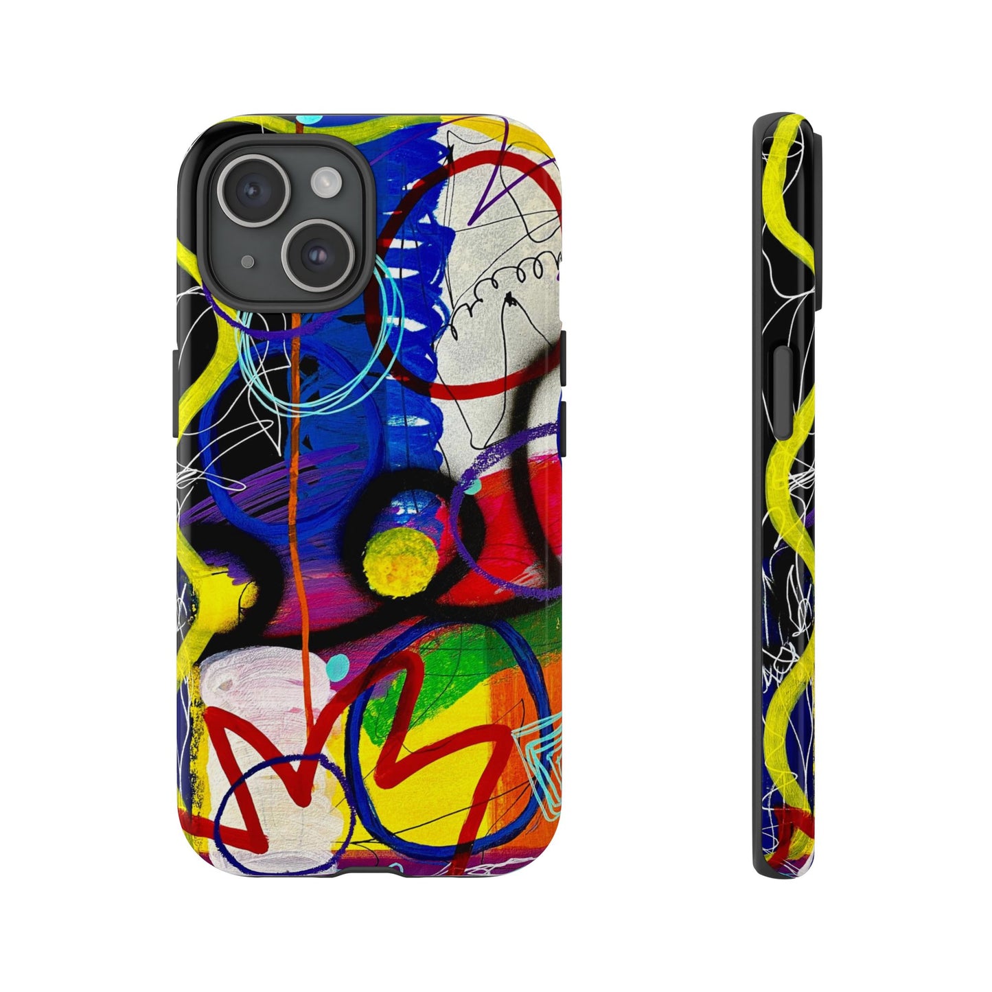 Abstract Art Tough Phone Cases