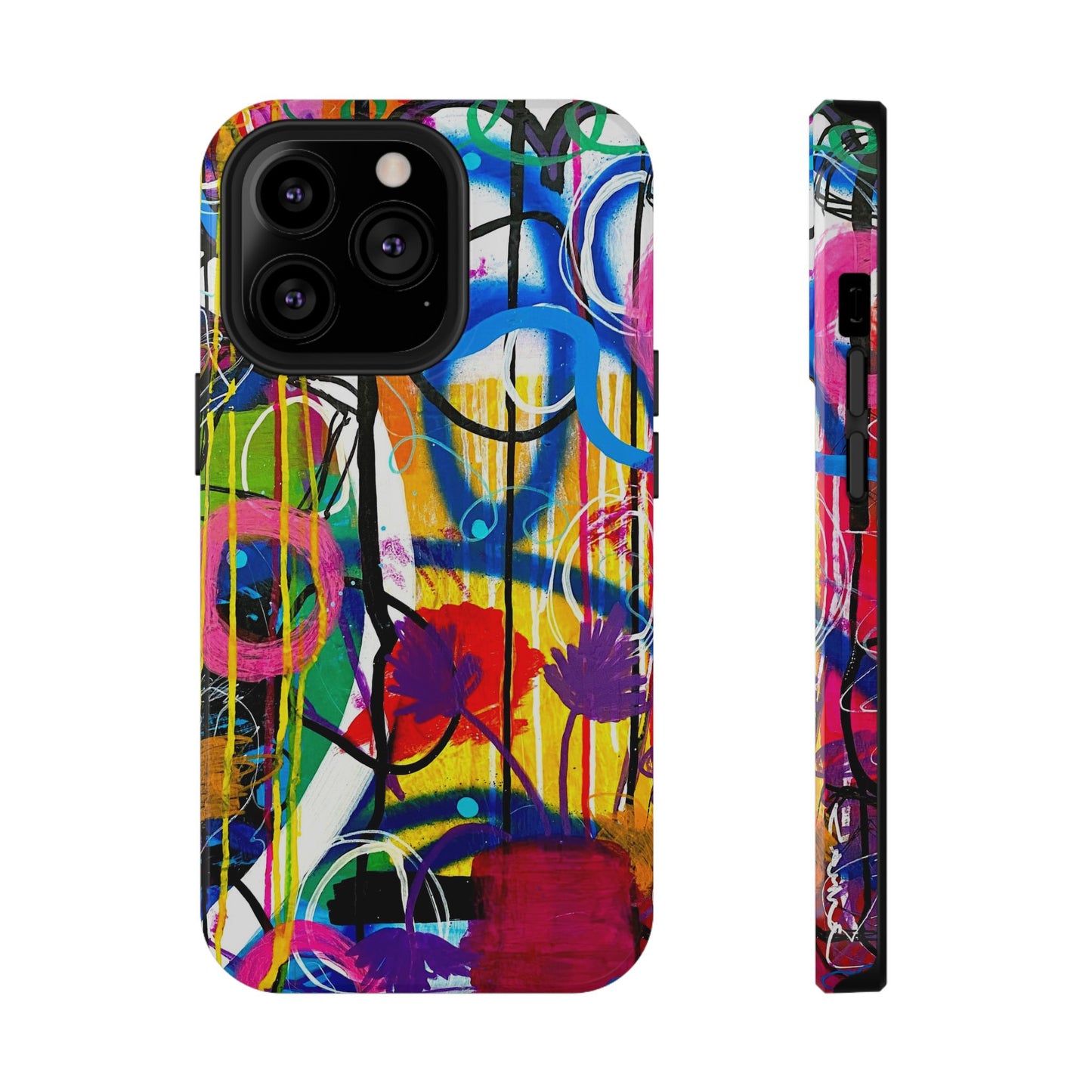 Abstract Art Impact-Resistant Phone Cases
