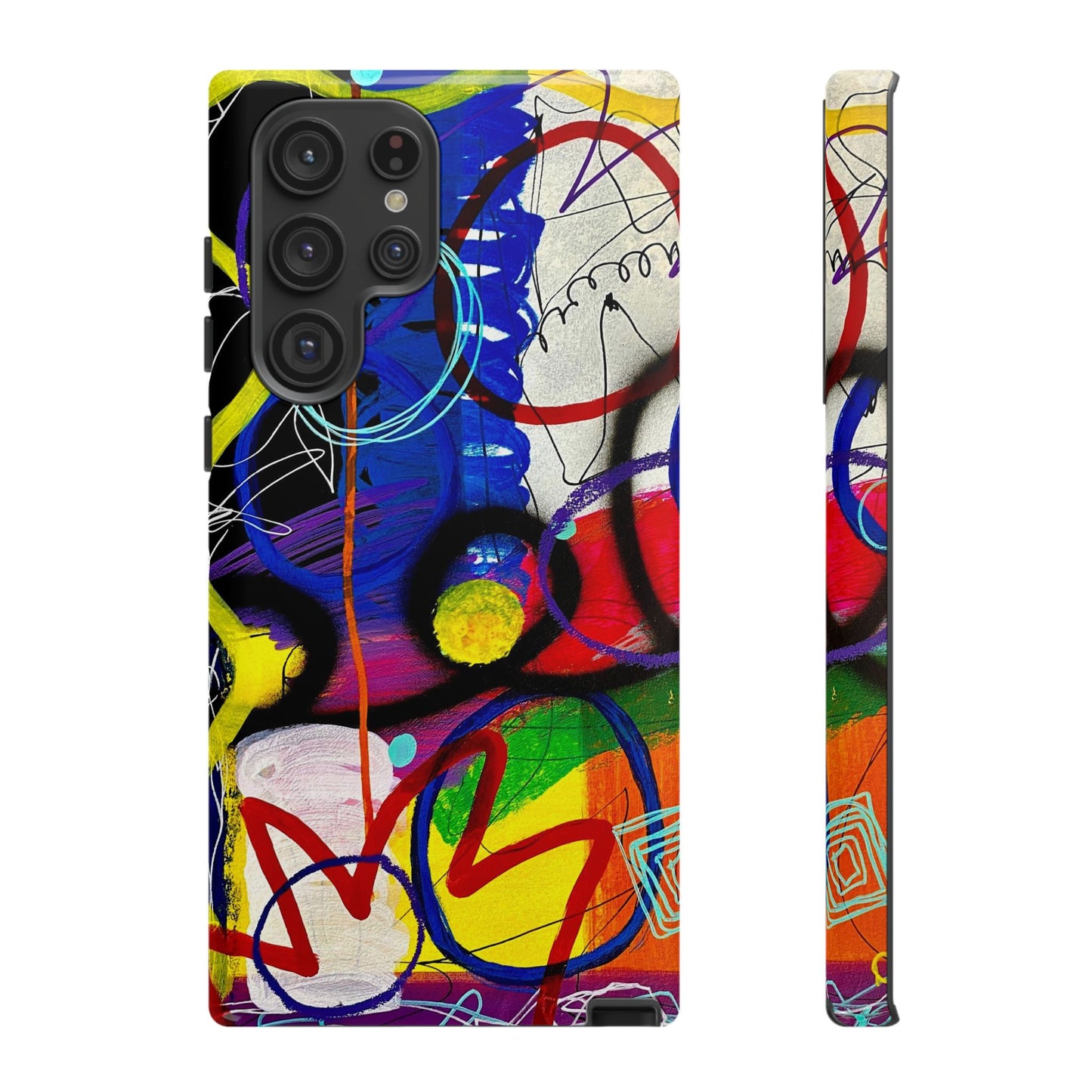 Abstract Art Tough Phone Cases