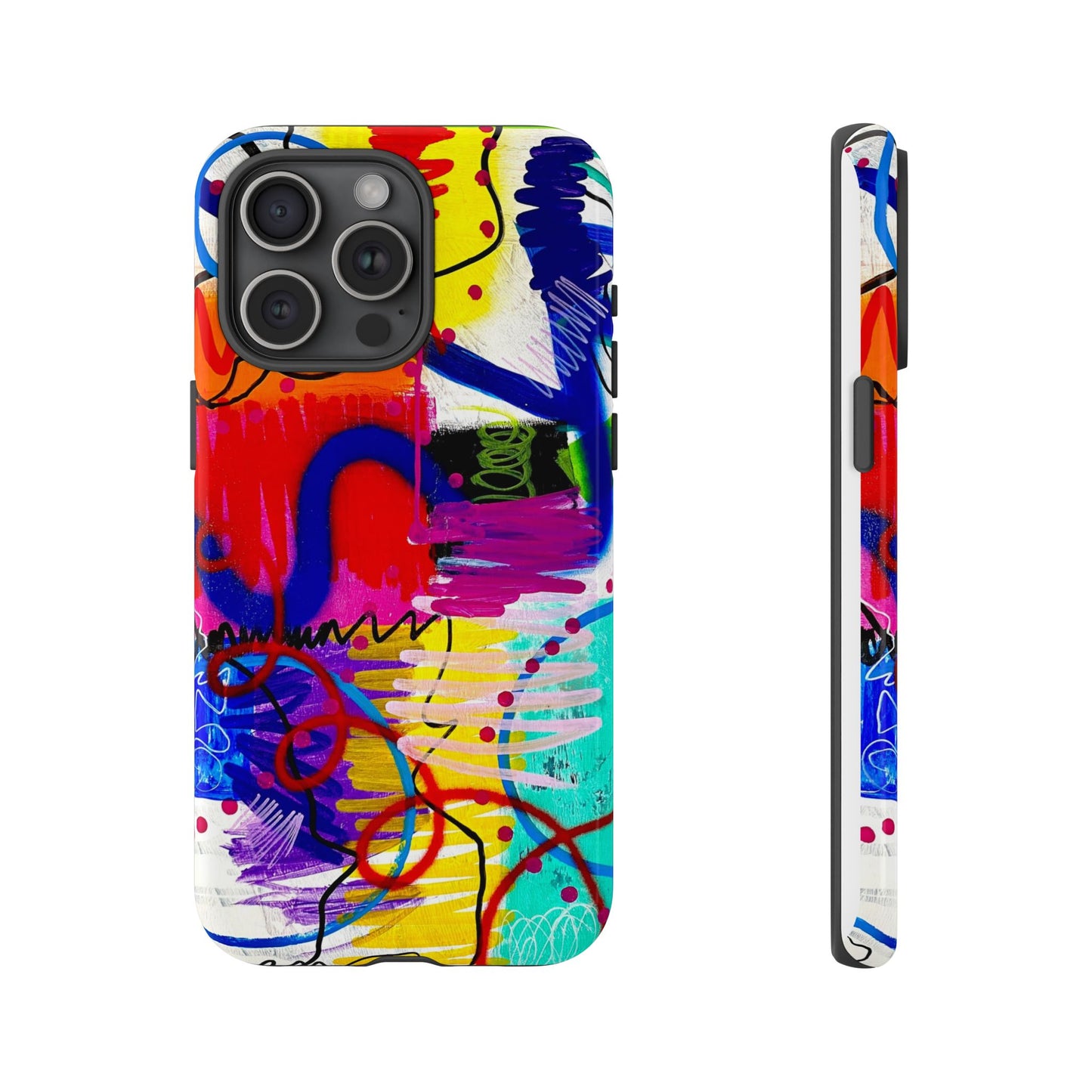 Abstract Art Tough Phone Cases