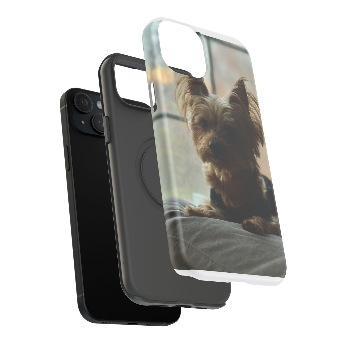 Yorkie Impact-Resistant Phone Cases