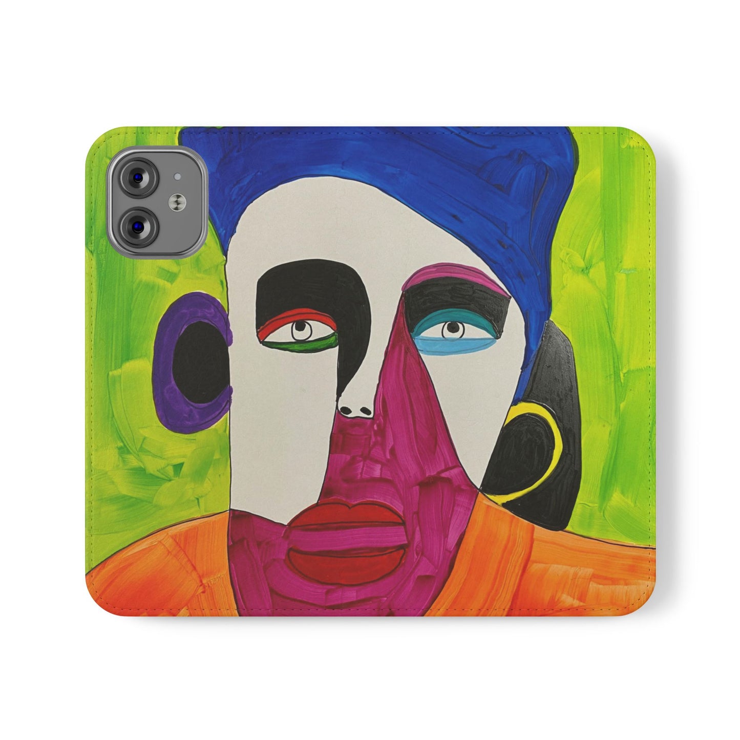 Abstract Art Phone Flip Cases