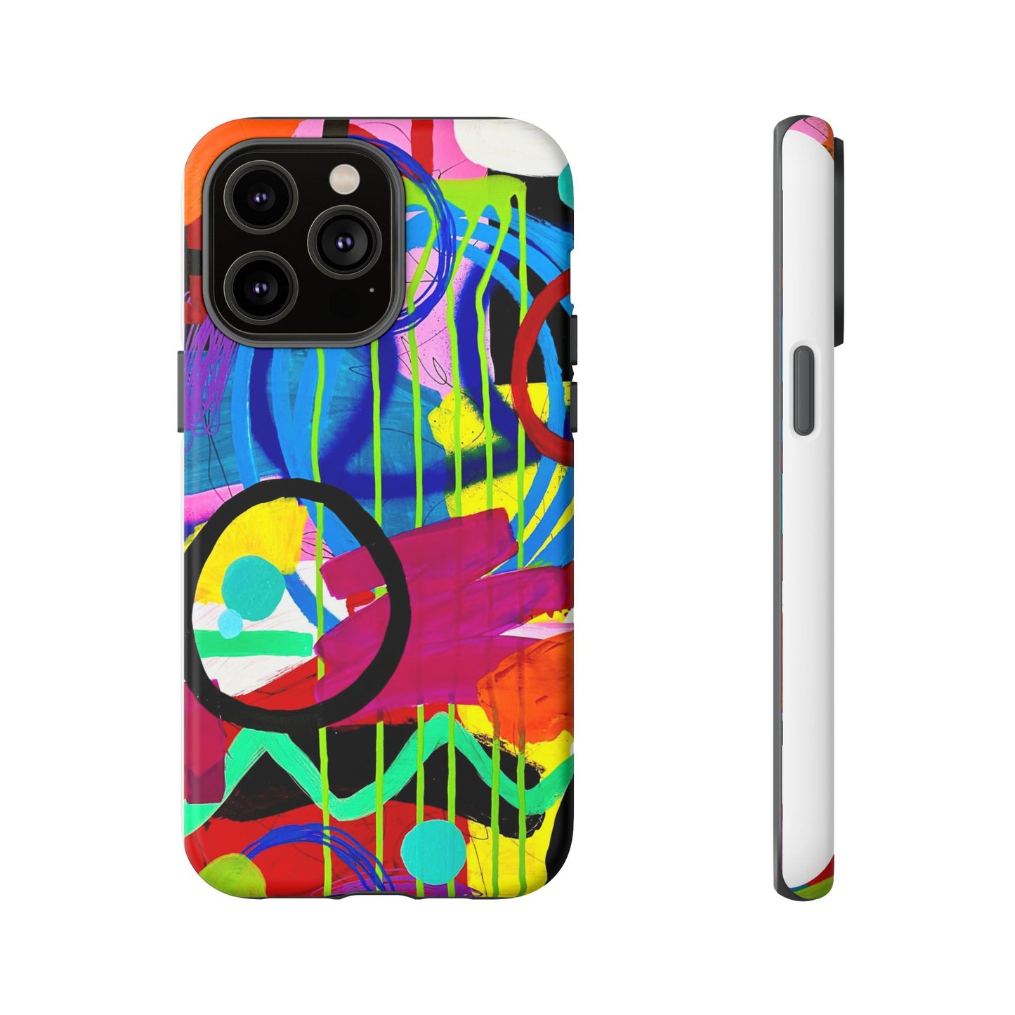 Abstract Art Tough Phone Cases