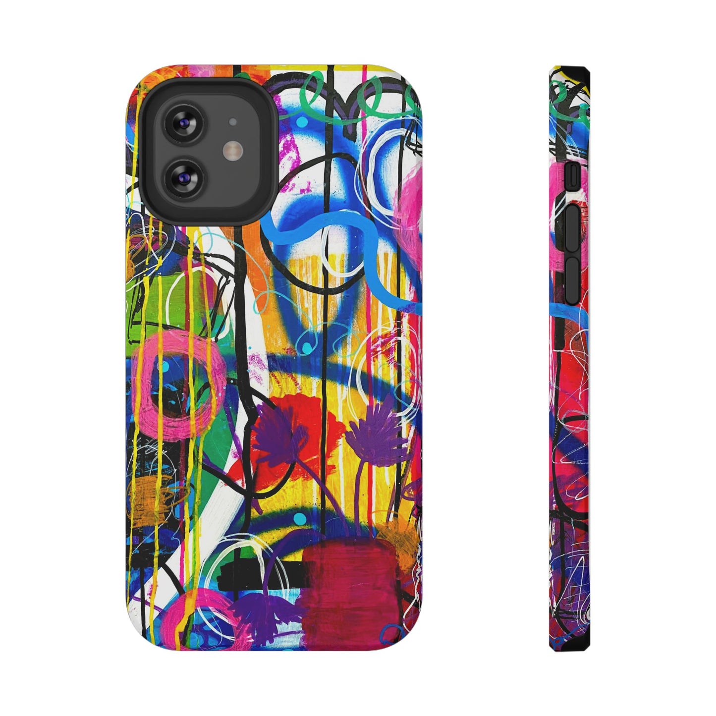 Abstract Art Impact-Resistant Phone Cases