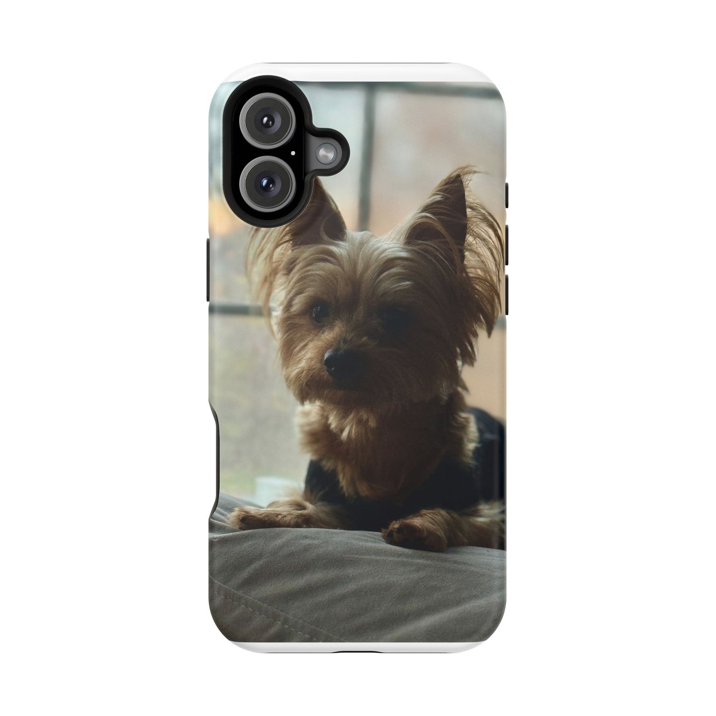 Yorkie Impact-Resistant Phone Cases