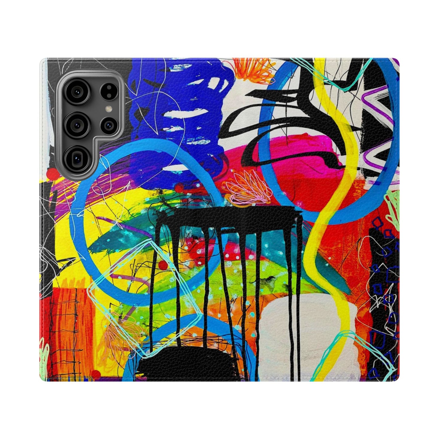 4Featured - Abstract Art Flip Cases