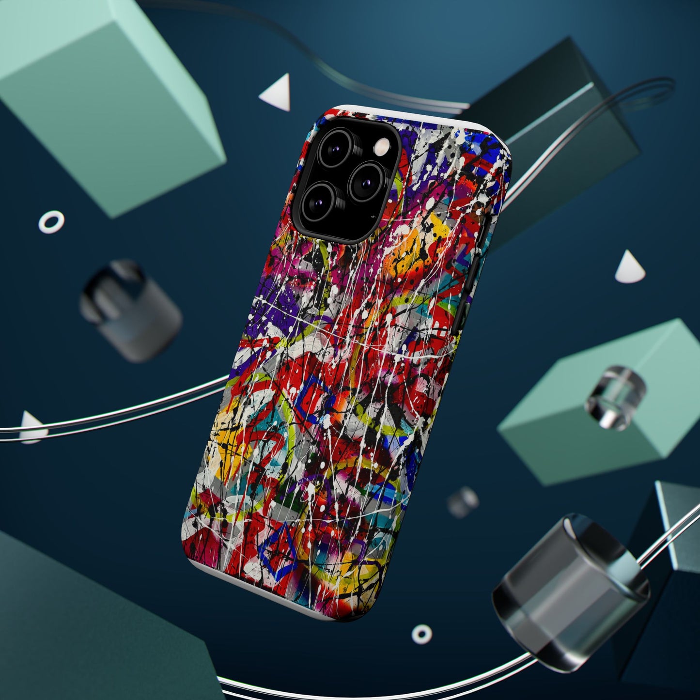 Abstract Art Magnetic Tough Phone Cases