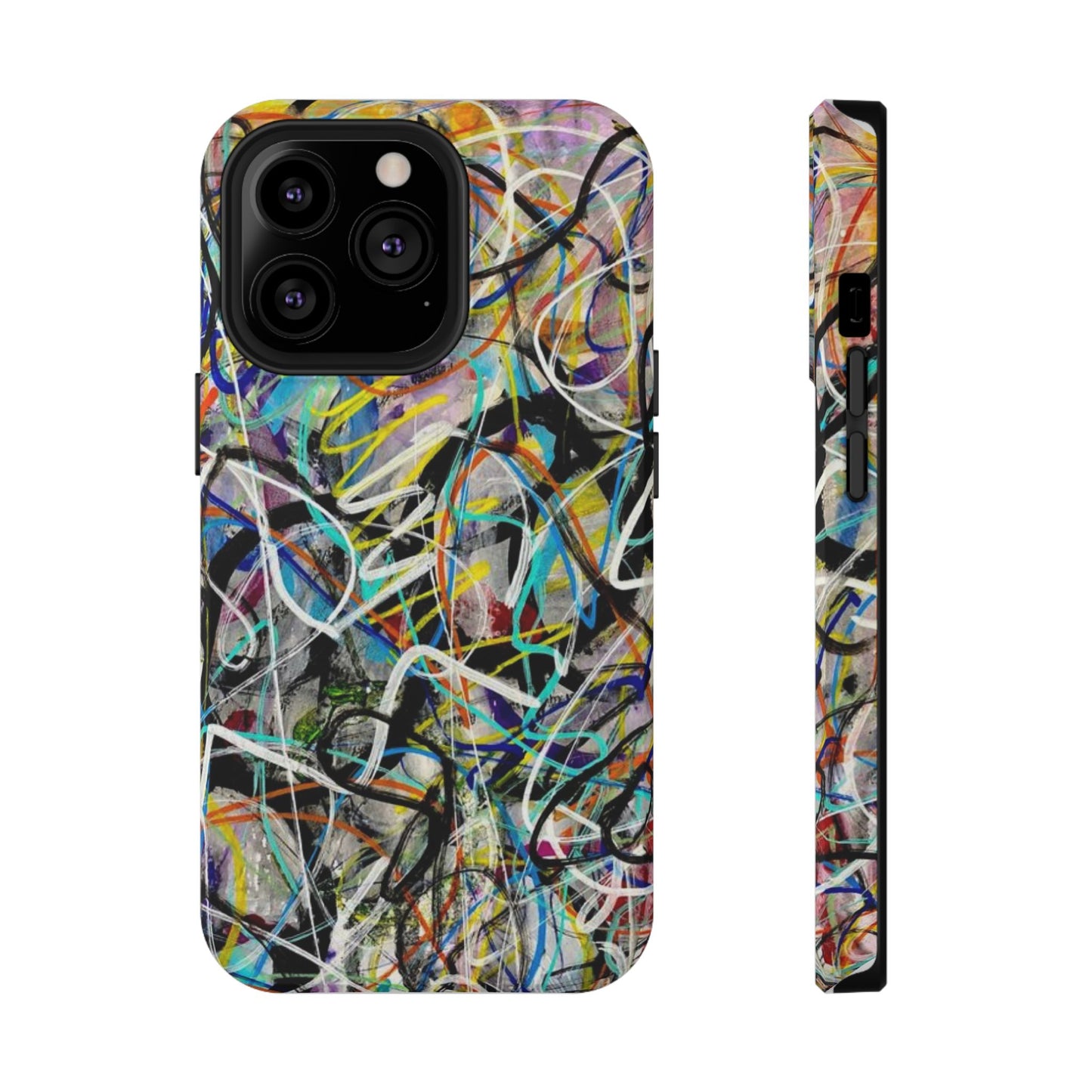 Abstract Art Impact-Resistant Phone Cases
