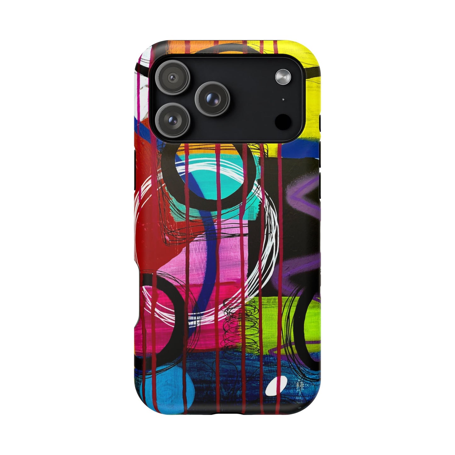 Abstract Art Impact-Resistant Phone Cases