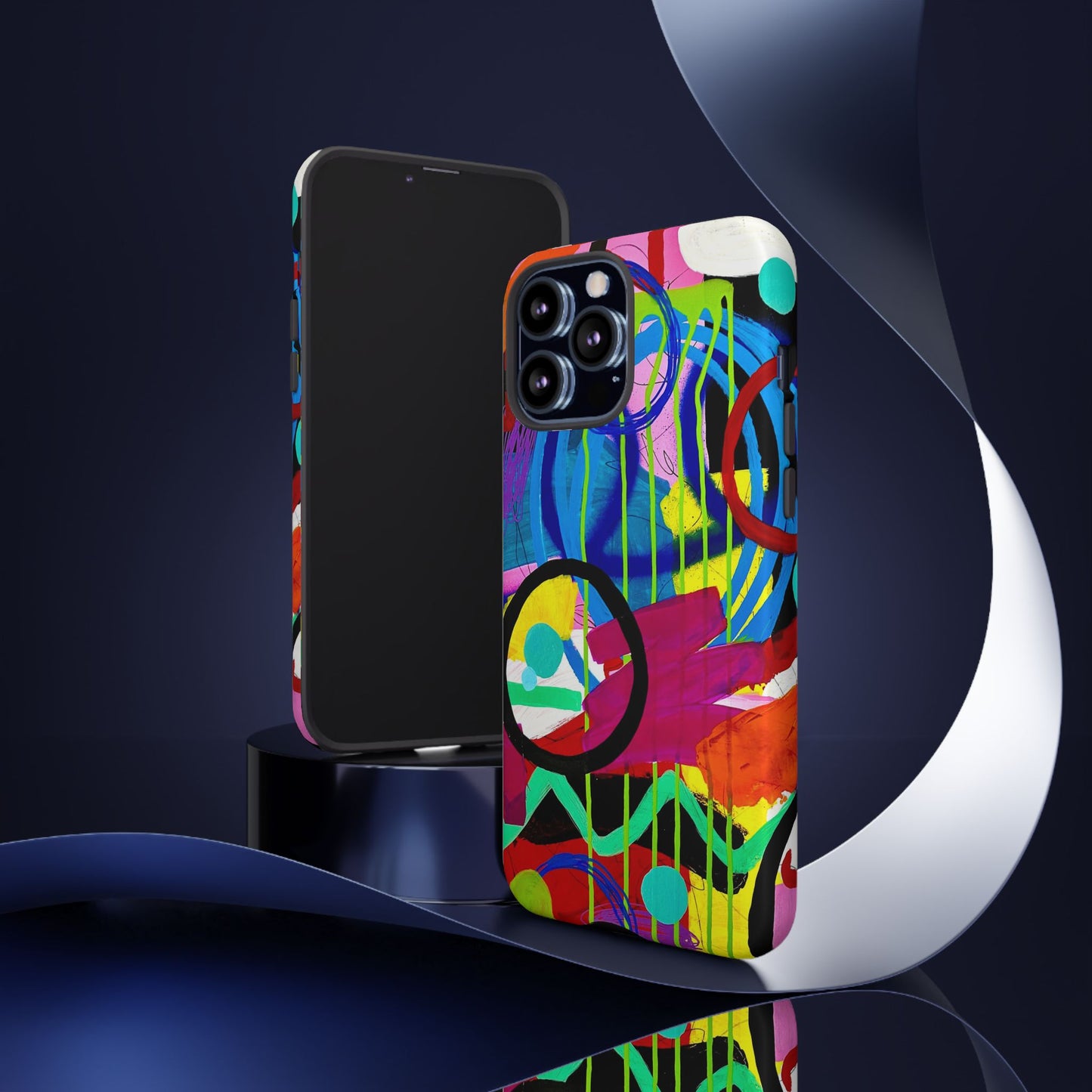 Abstract Art Tough Phone Cases