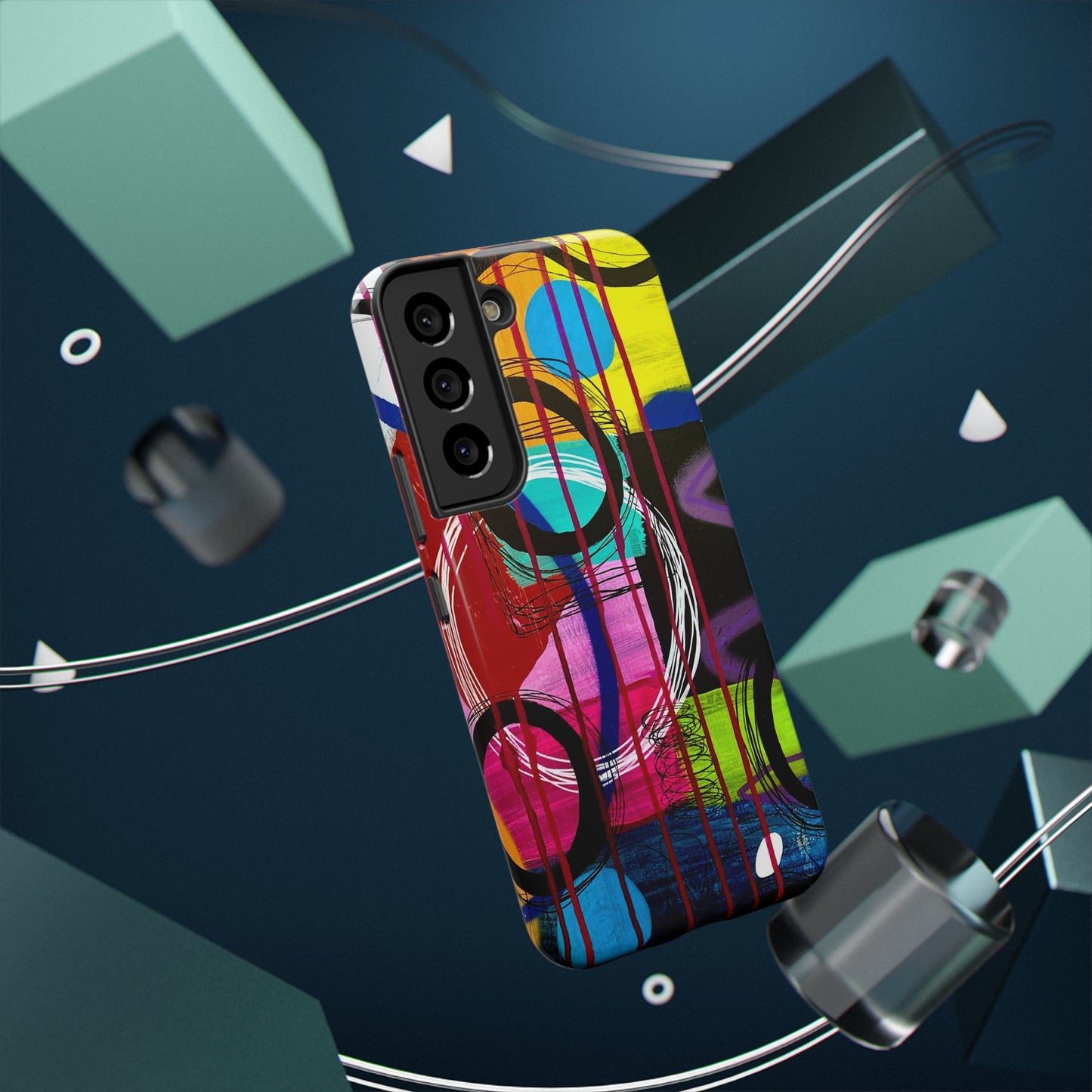 Abstract Art Impact-Resistant Phone Cases