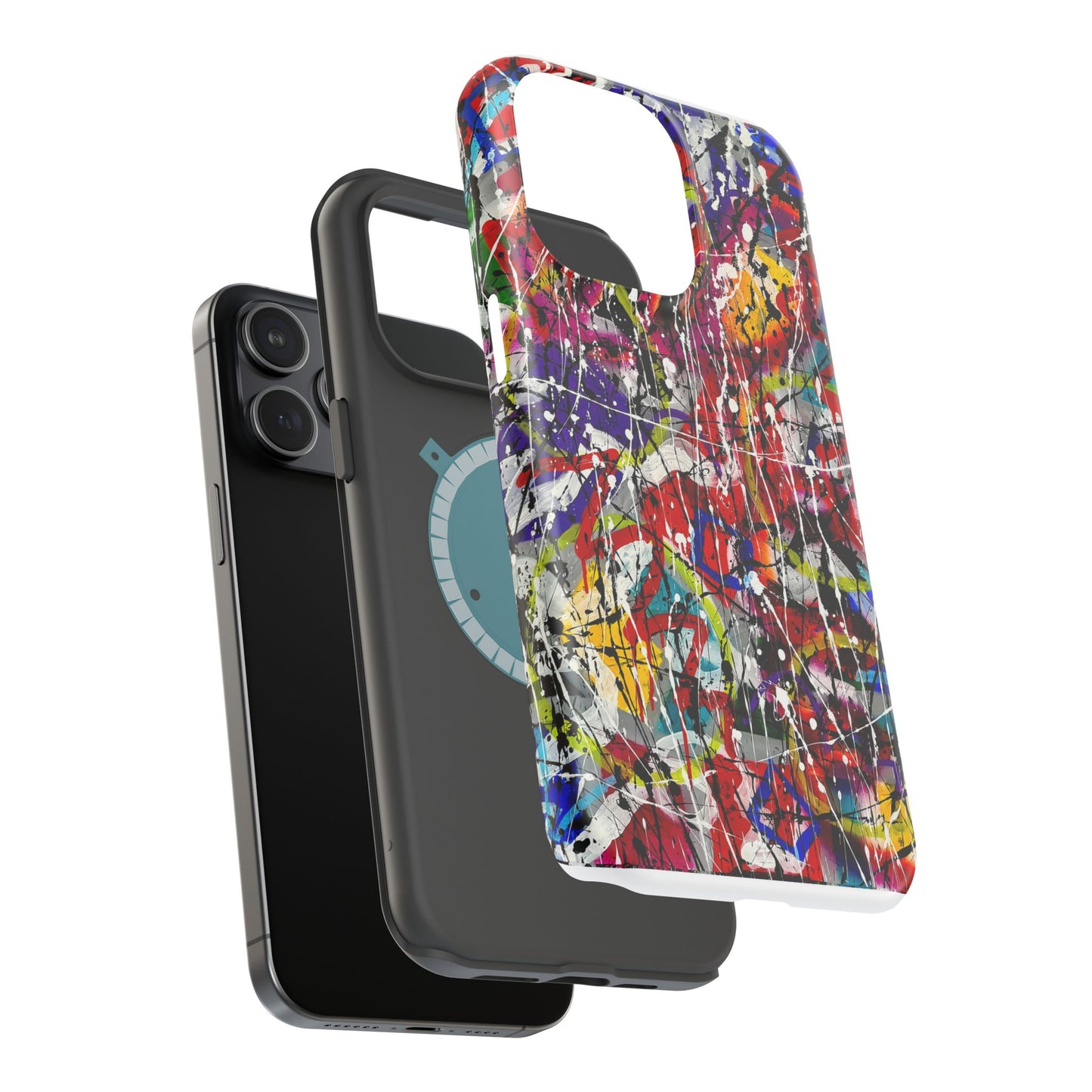 Abstract Art Magnetic Tough Phone Cases