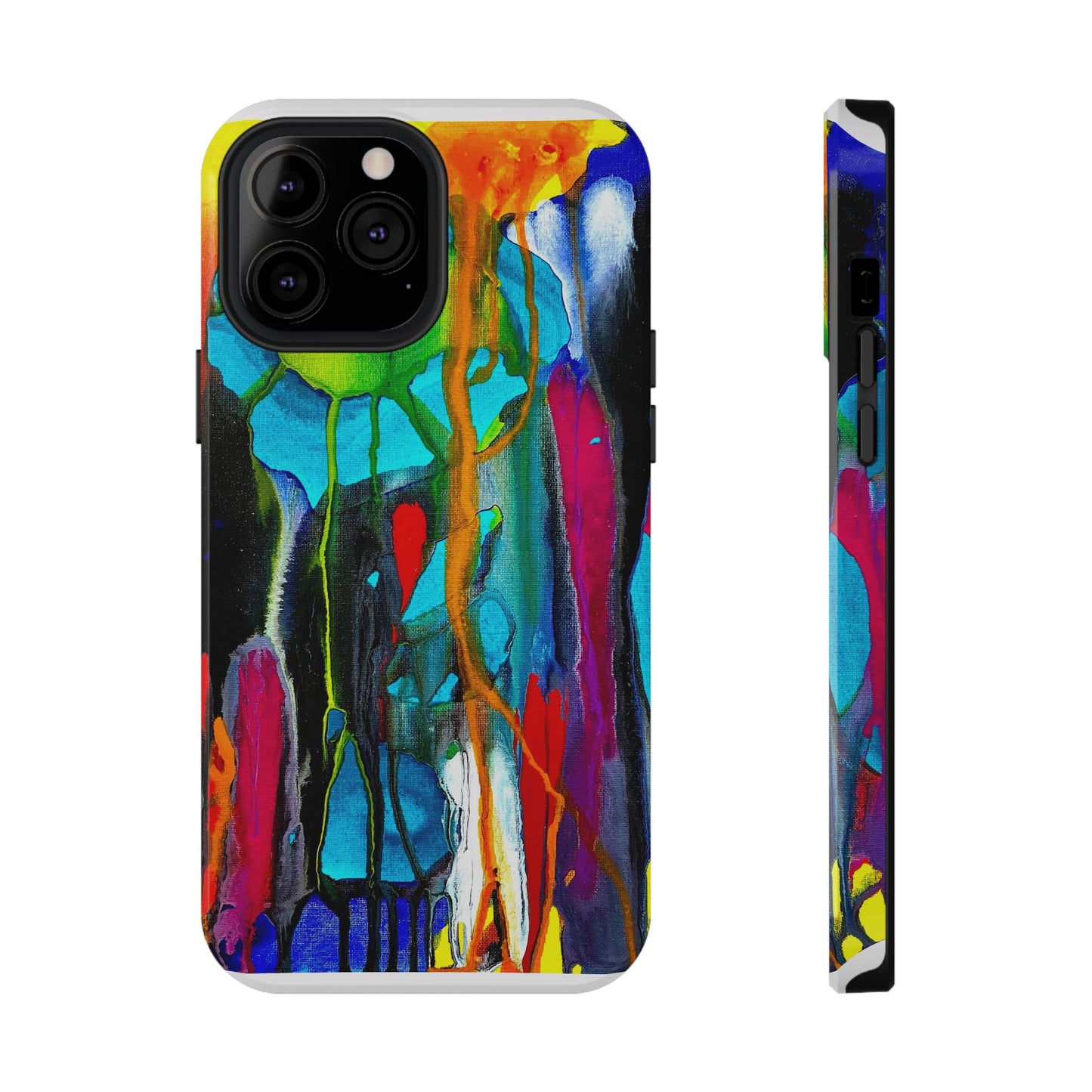 Abstract Art Impact-Resistant Phone Cases