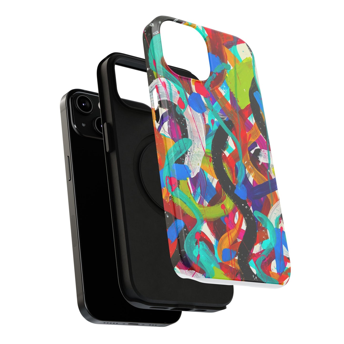Abstract Art Impact-Resistant Phone Cases
