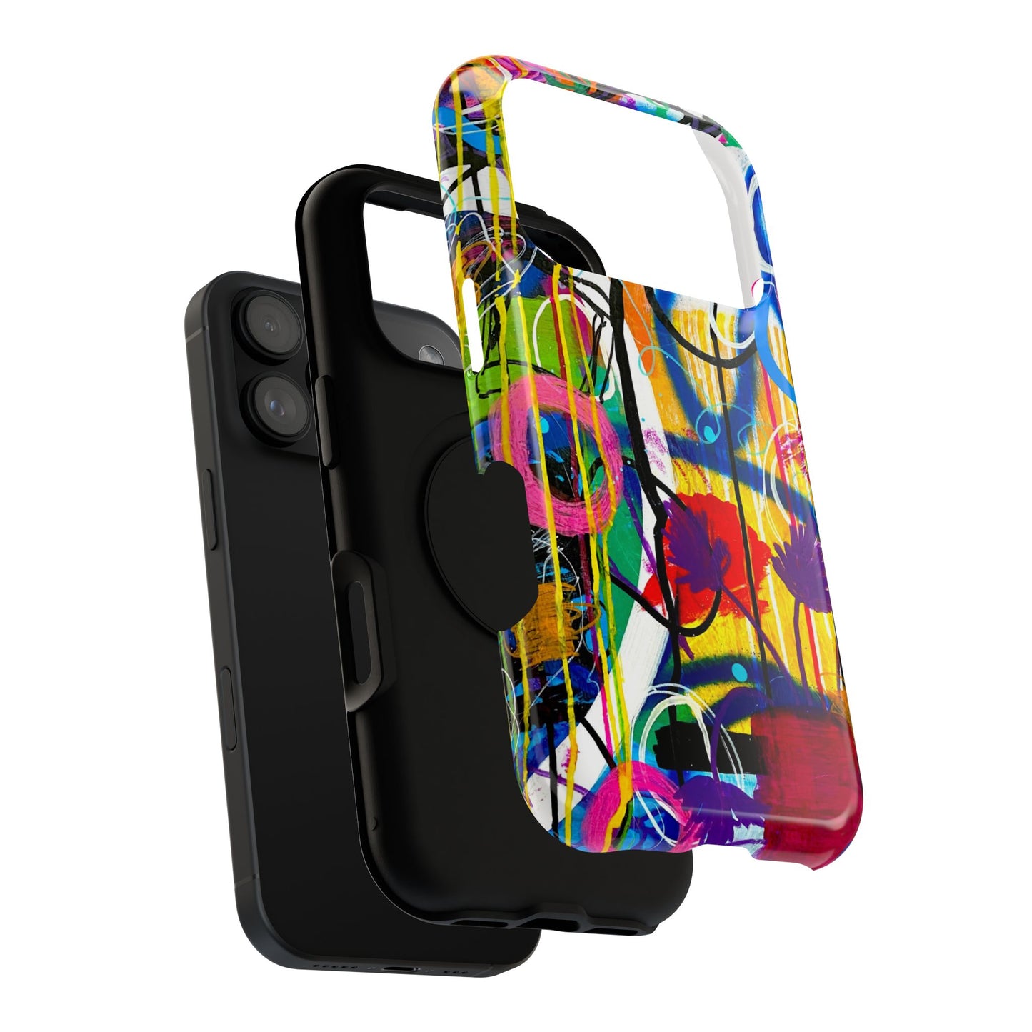 Abstract Art Impact-Resistant Phone Cases