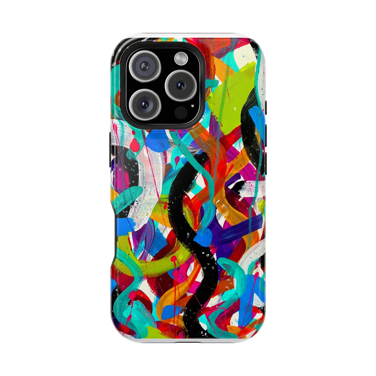 Abstract Art Impact-Resistant Phone Cases
