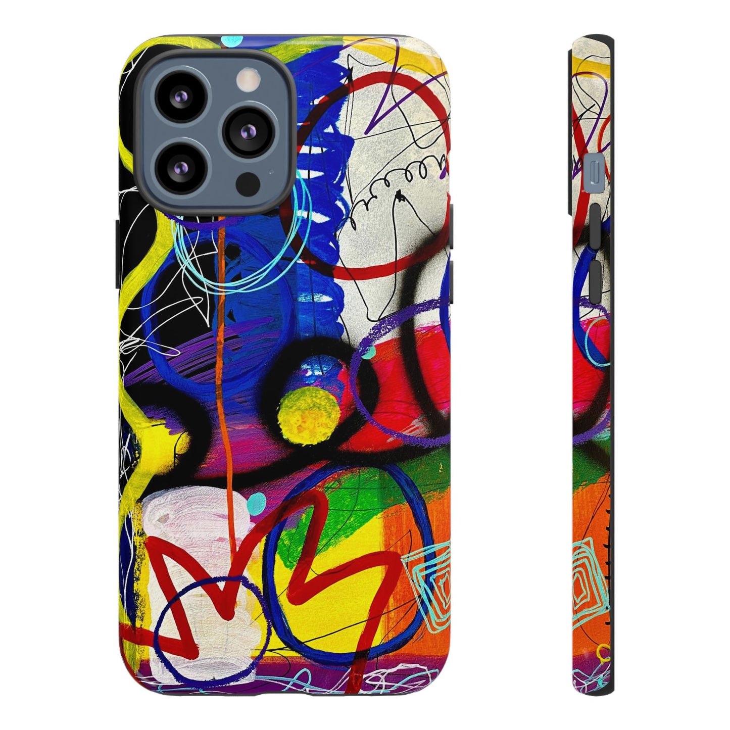 Abstract Art Tough Phone Cases