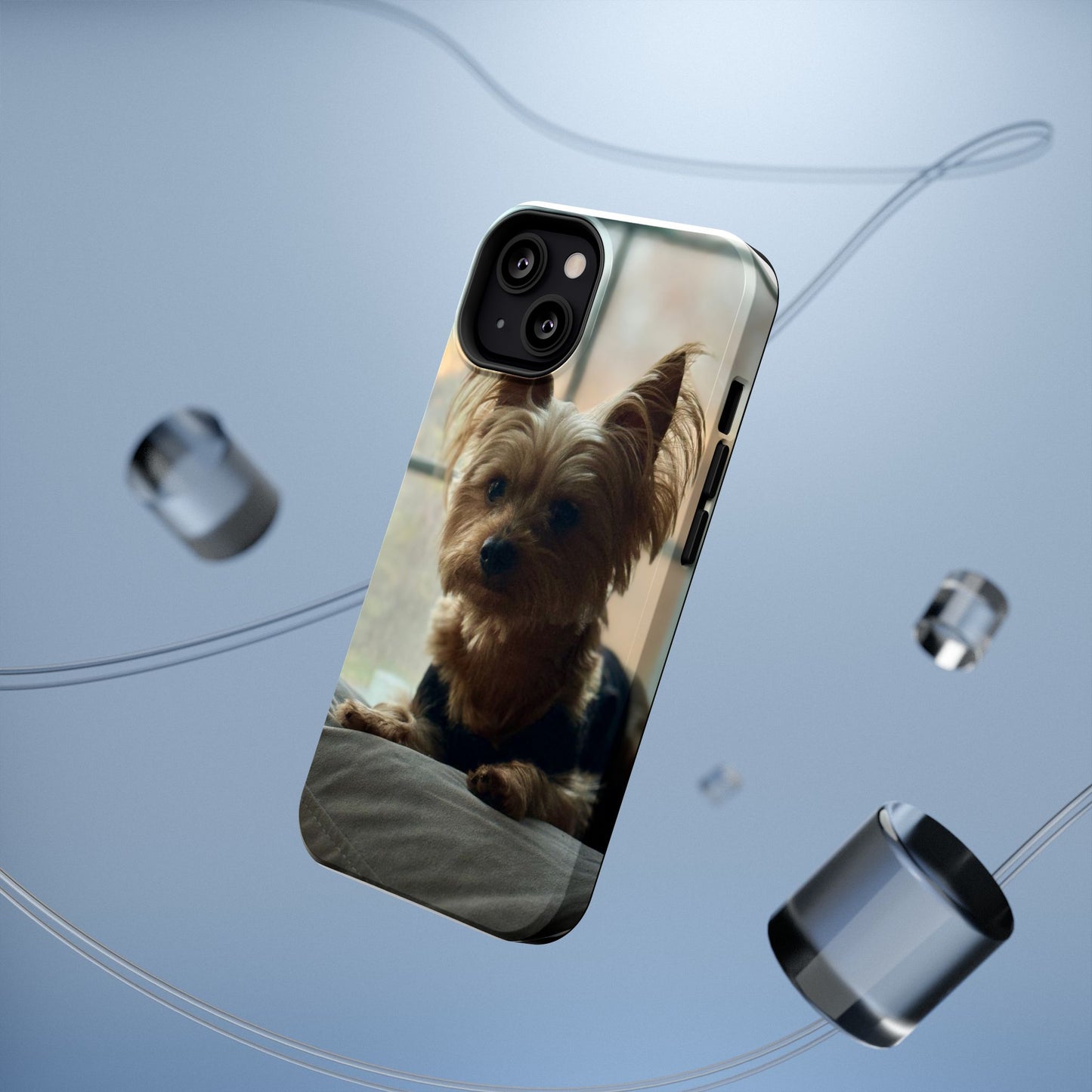 Yorkie Impact-Resistant Phone Cases