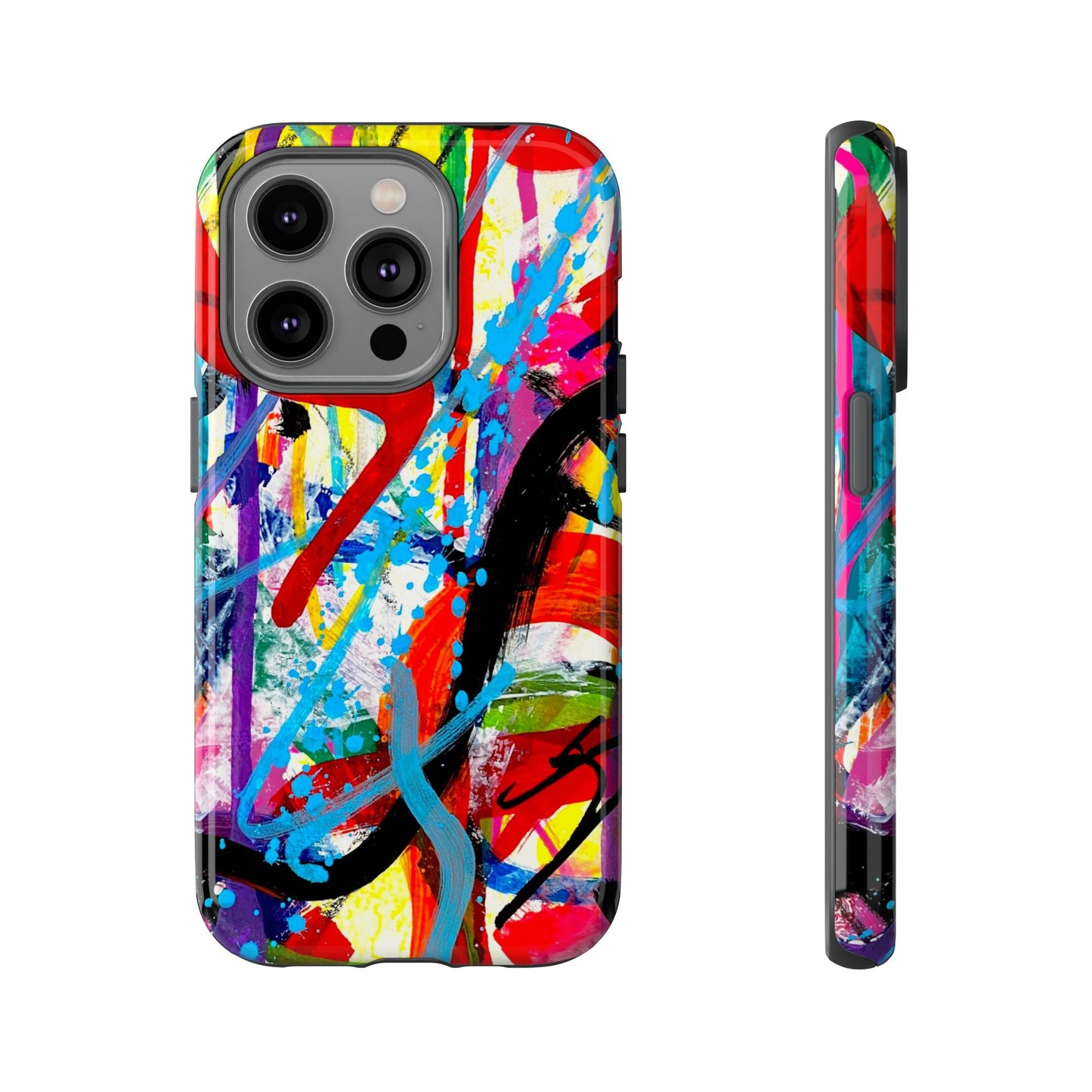 Abstract Art Tough Phone Cases