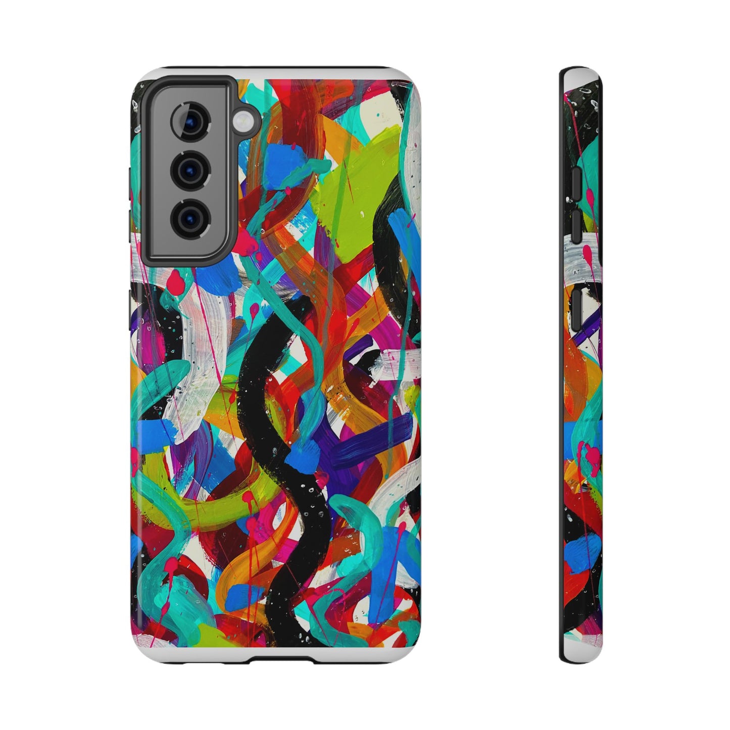 Abstract Art Impact-Resistant Phone Cases