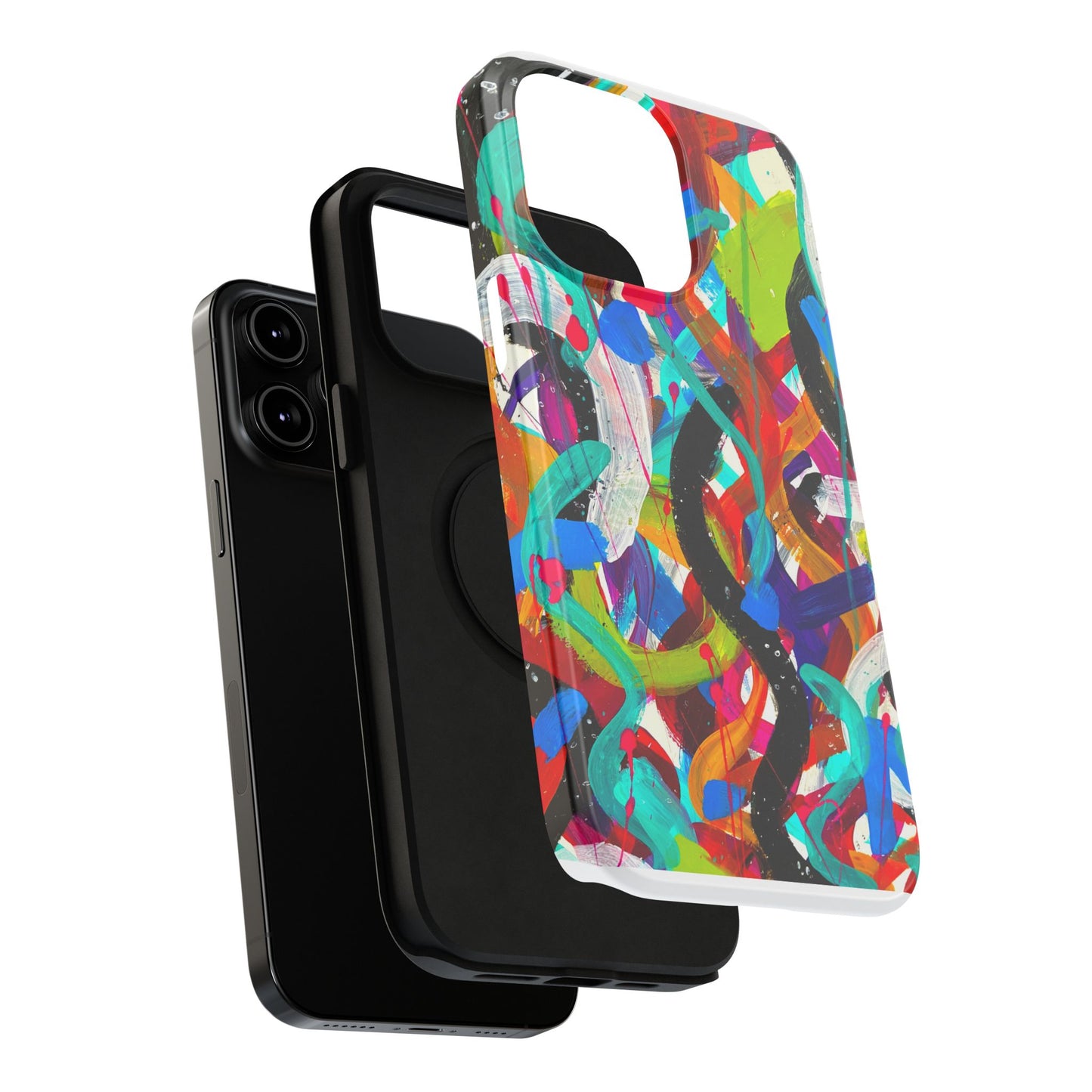 Abstract Art Impact-Resistant Phone Cases
