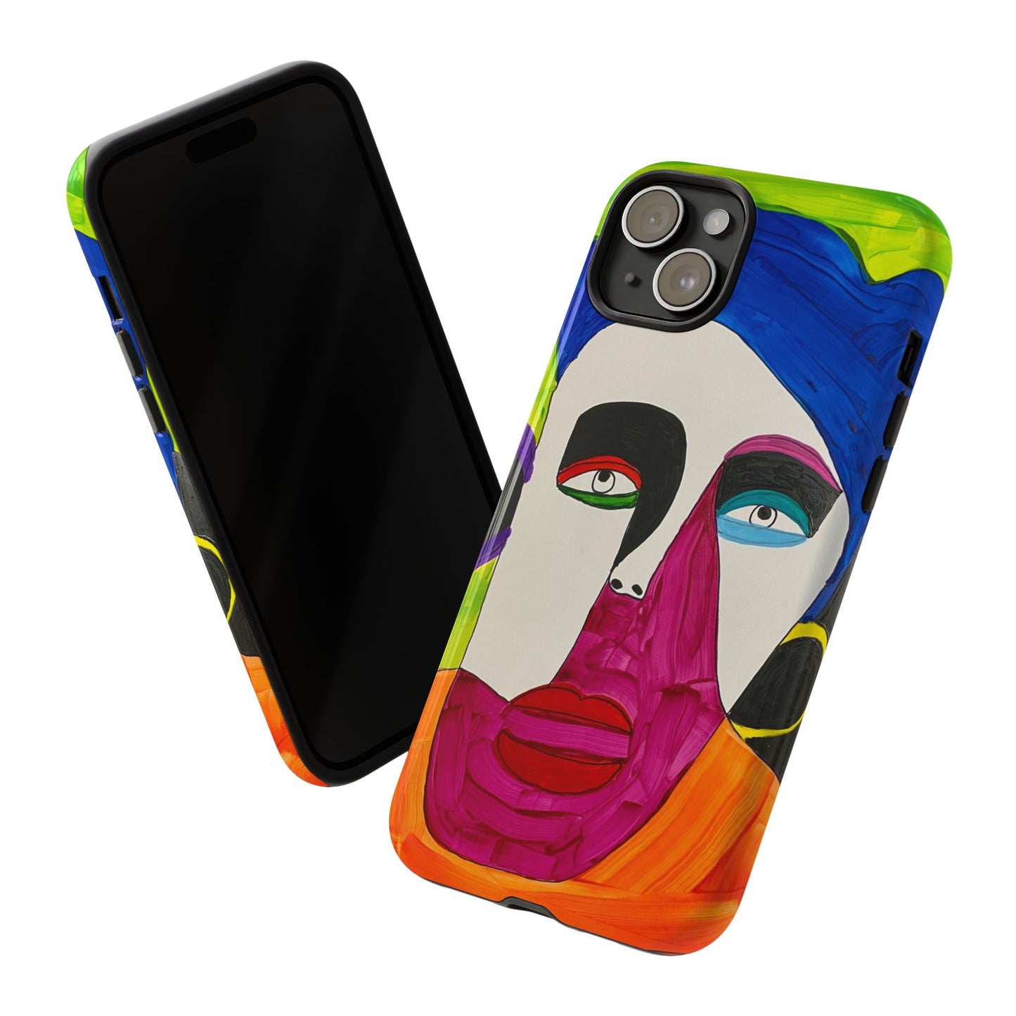 1Featured - Abstract Art Tough Phone Cases