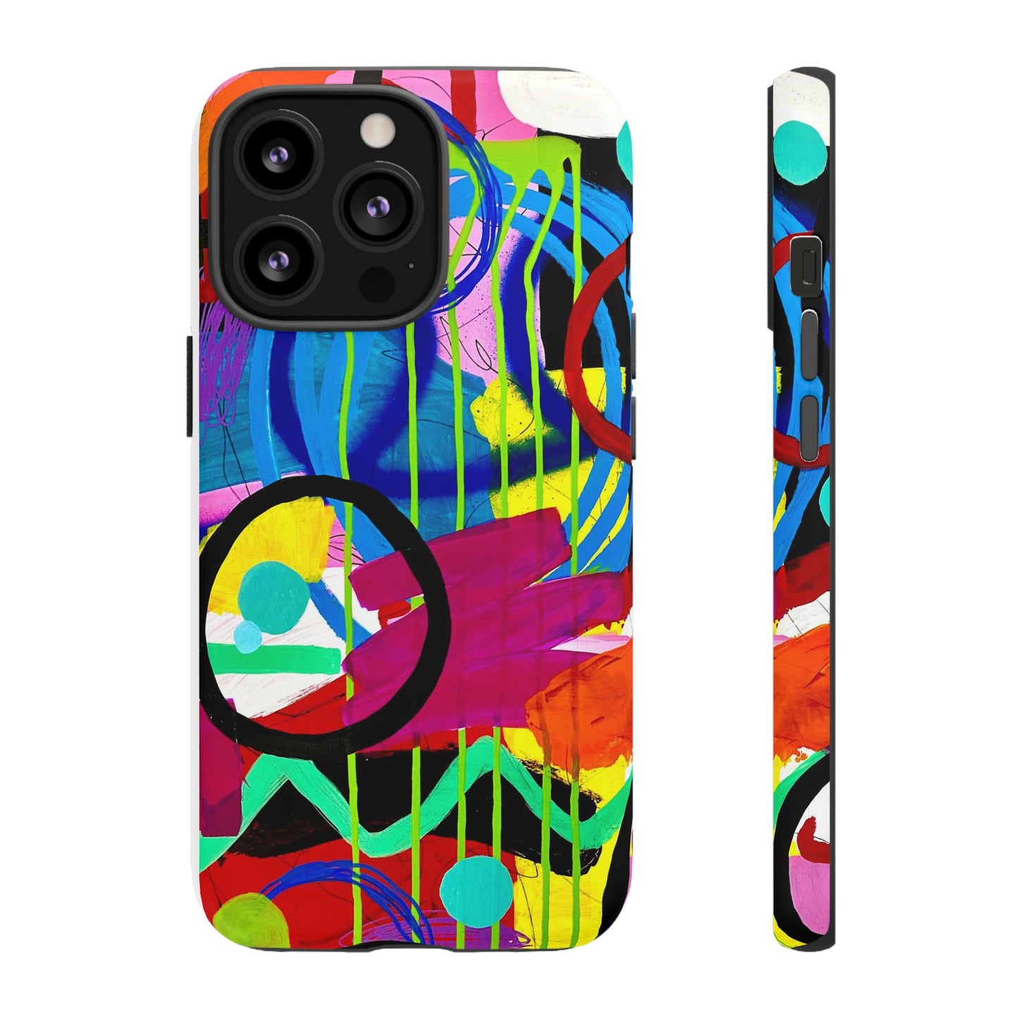 Abstract Art Tough Phone Cases