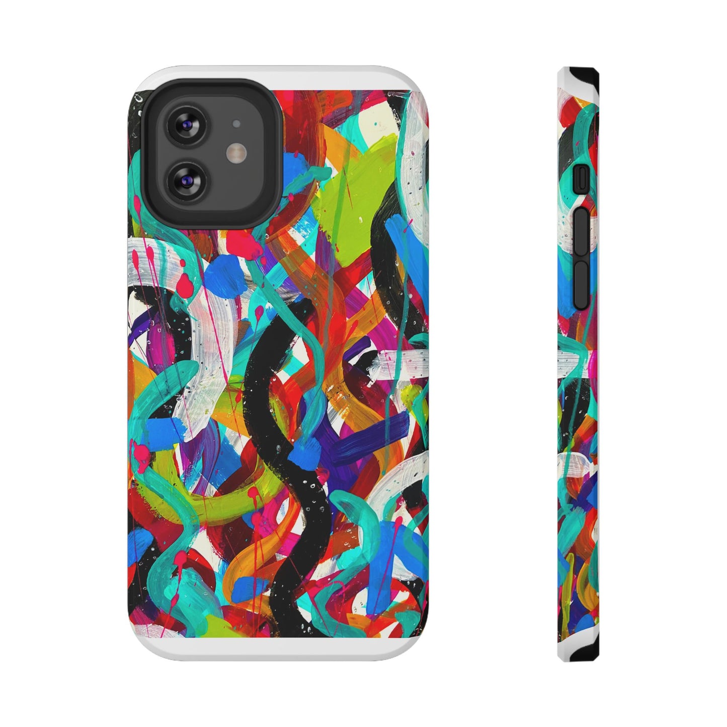 Abstract Art Impact-Resistant Phone Cases