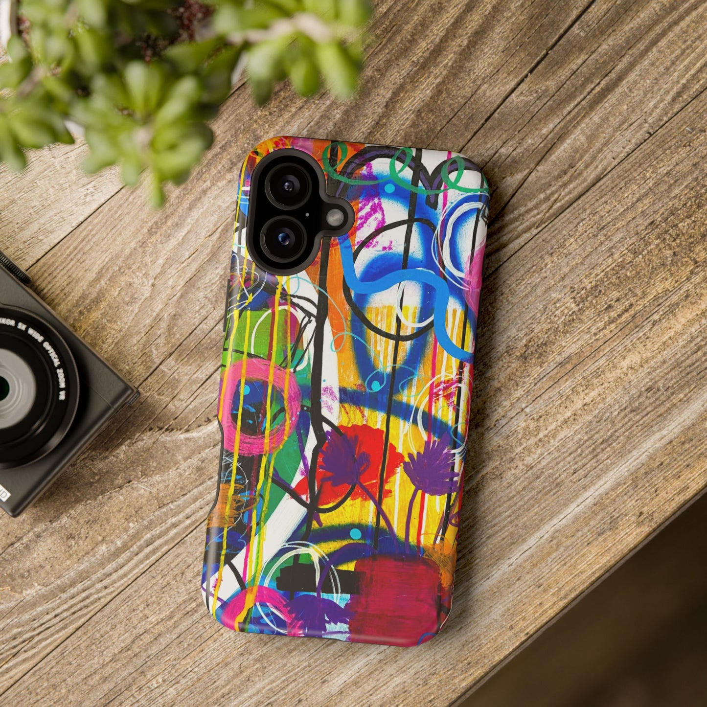 Abstract Art Impact-Resistant Phone Cases