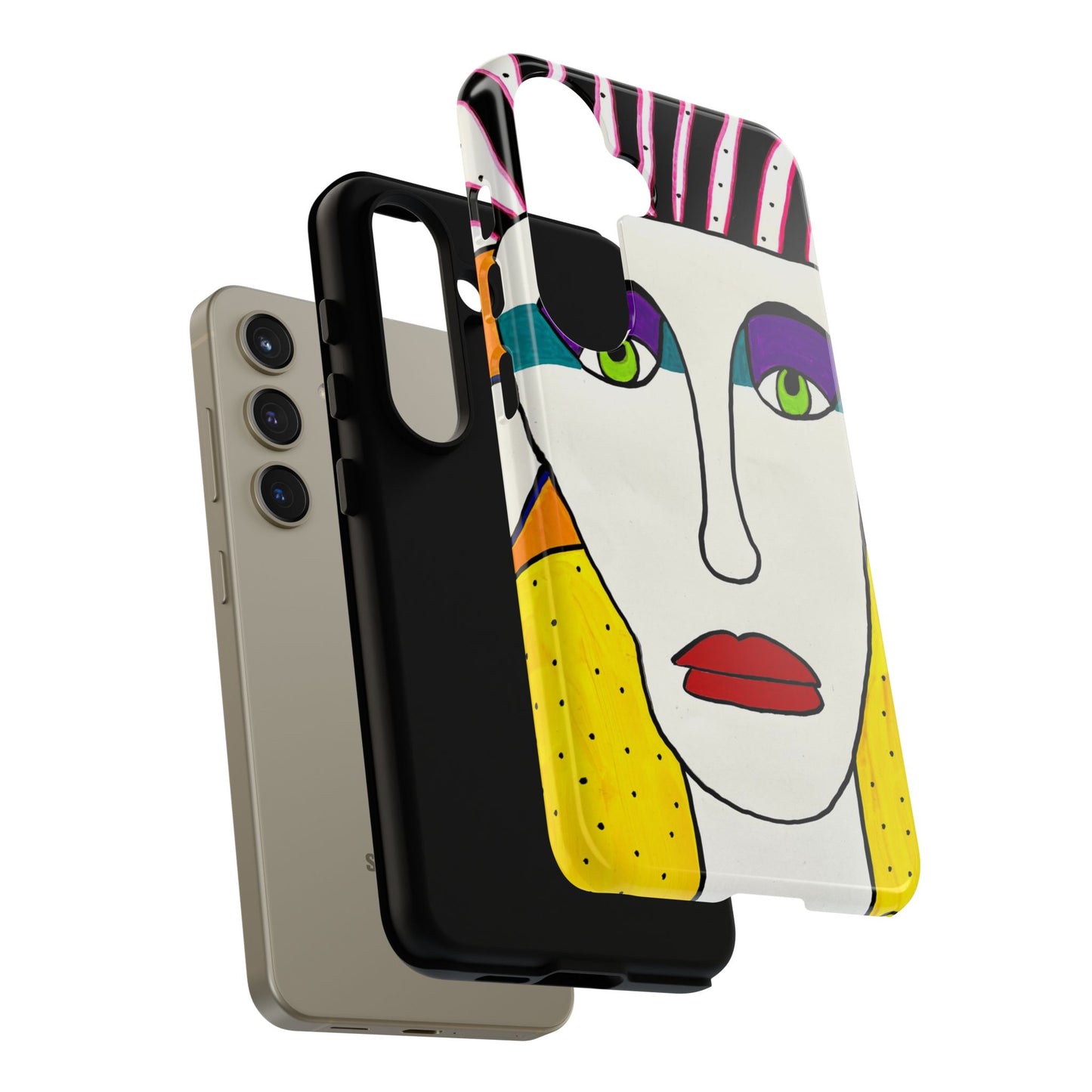 Abstract Art Tough Phone Cases
