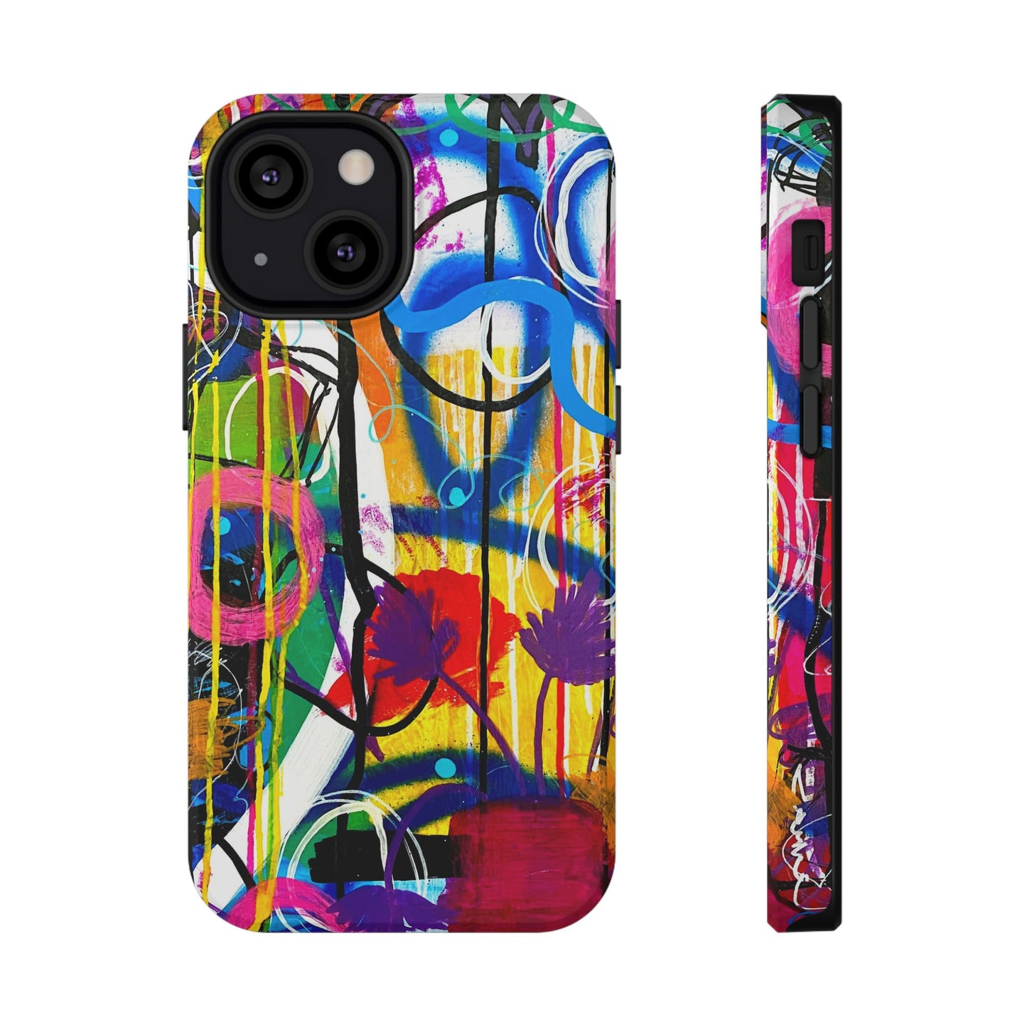 Abstract Art Impact-Resistant Phone Cases