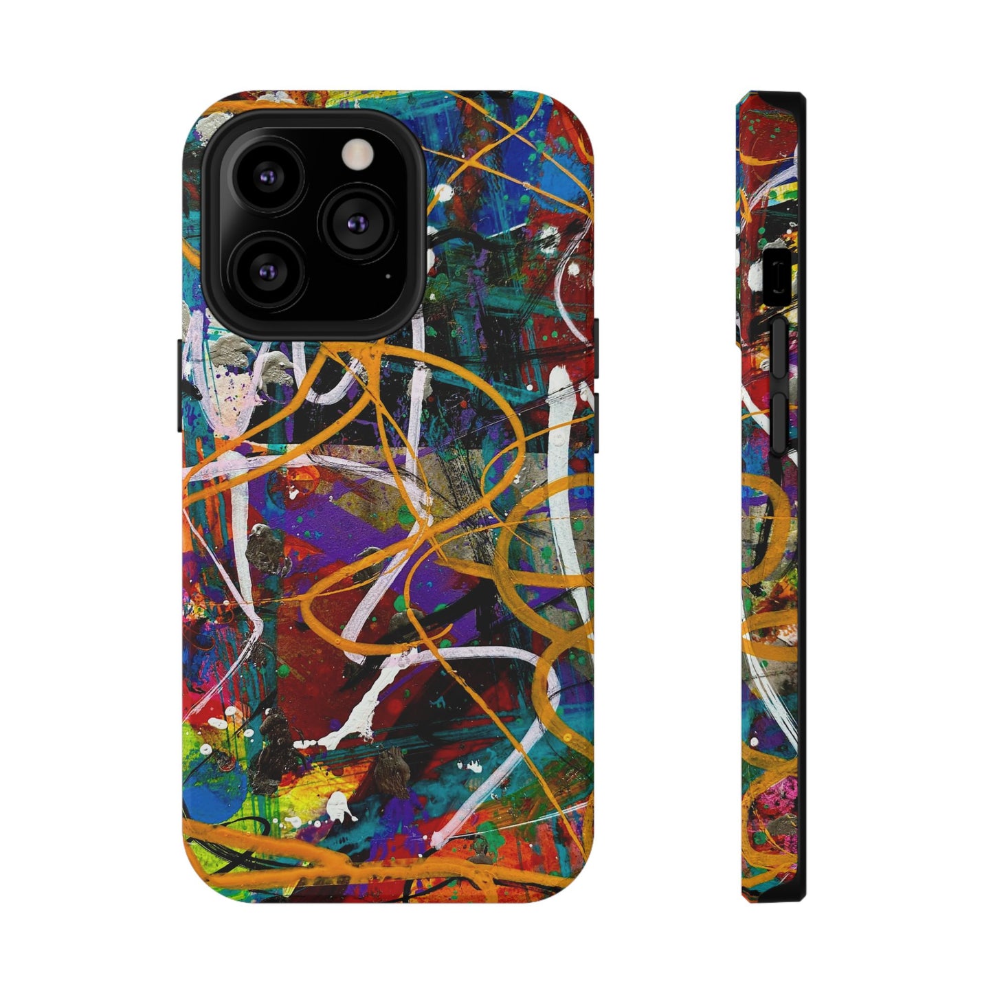 Abstract Art Impact-Resistant Phone Cases