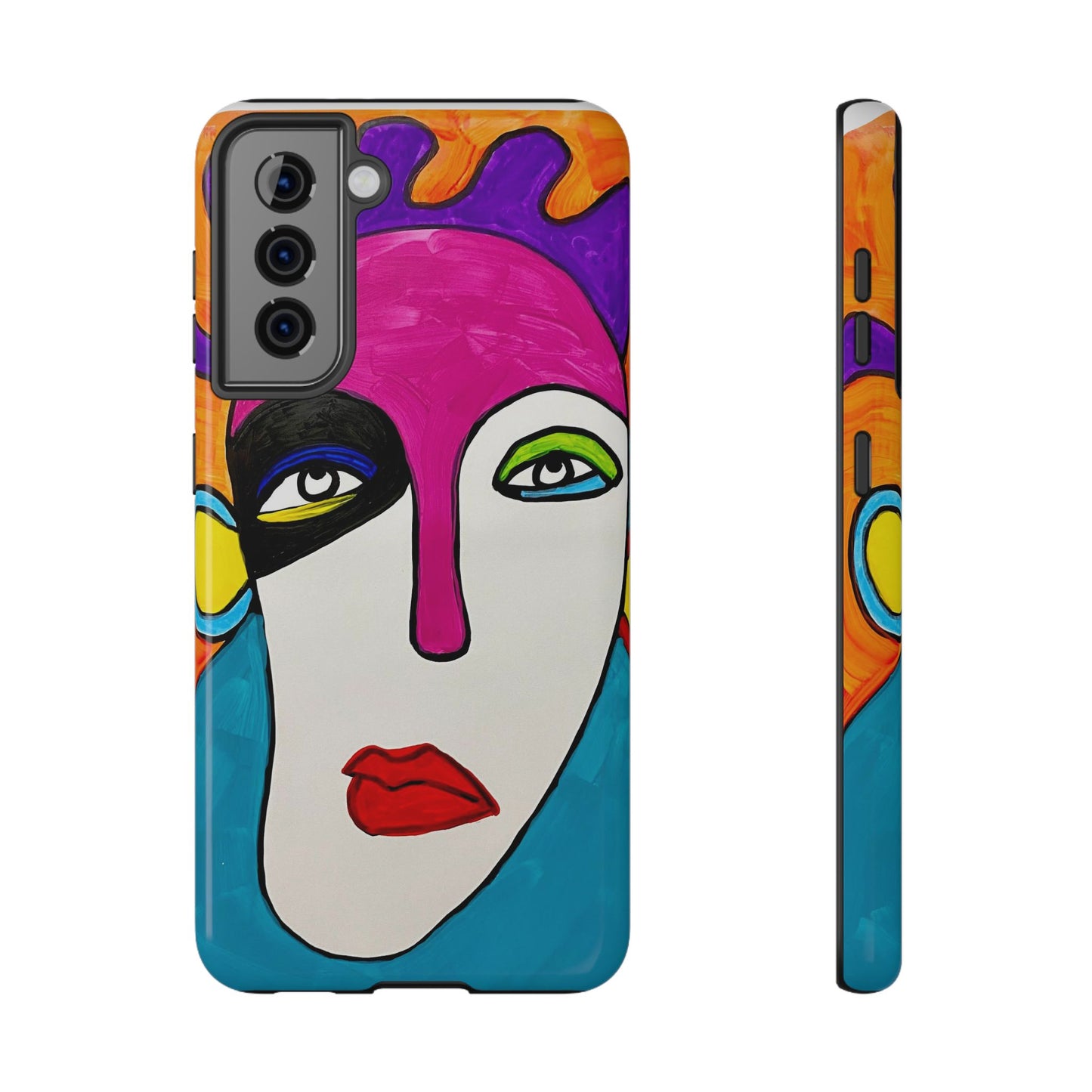 2Featured - Abstract Art Impact-Resistant Phone Cases