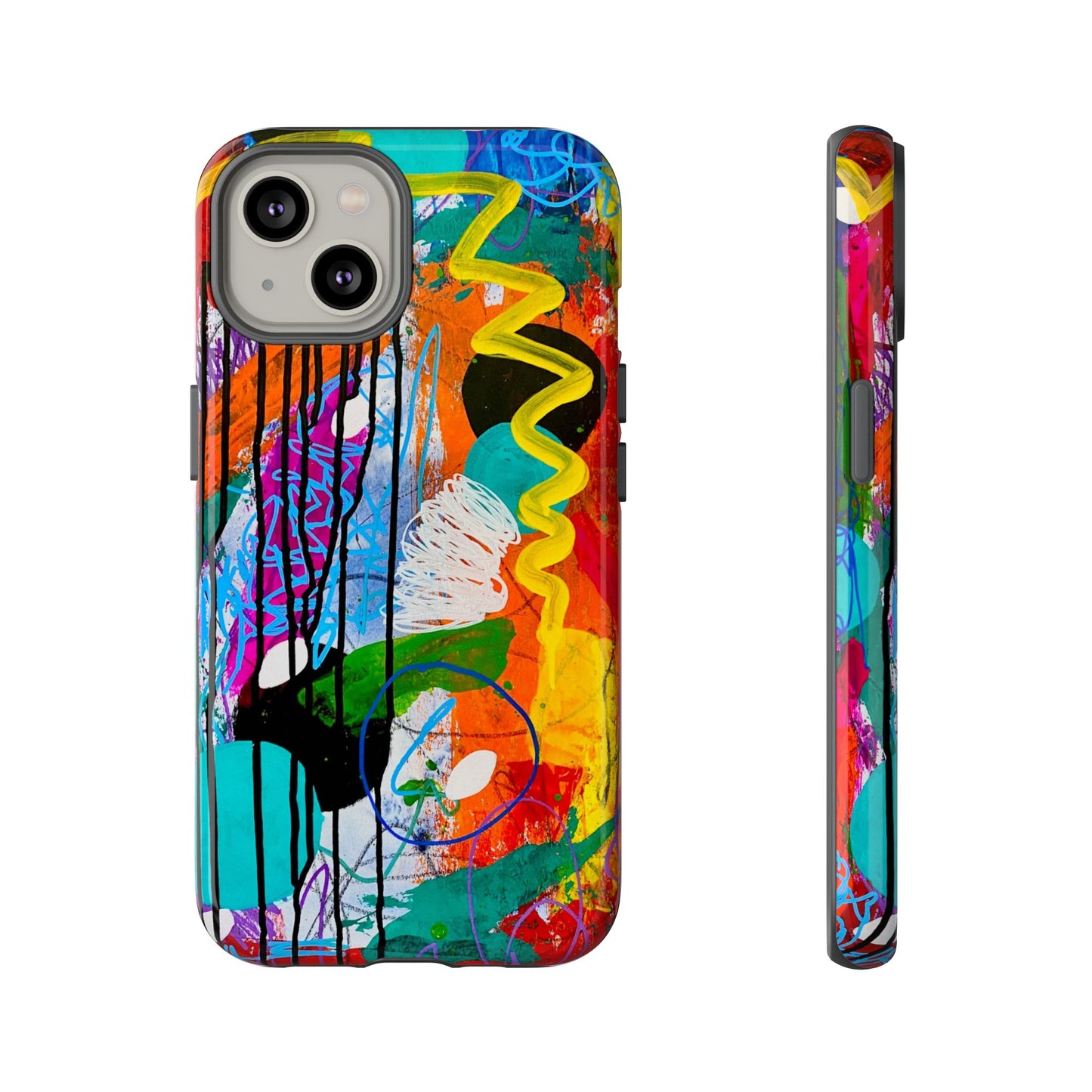 Abstract Art Tough Phone Cases