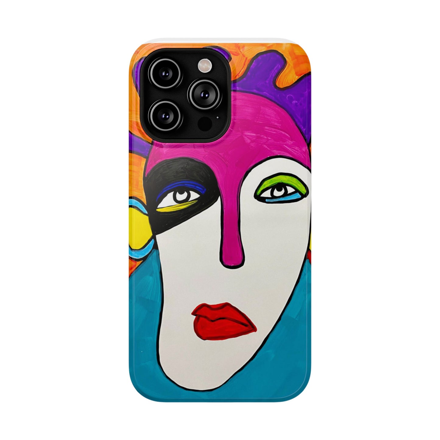 2Featured - Abstract Art Impact-Resistant Phone Cases