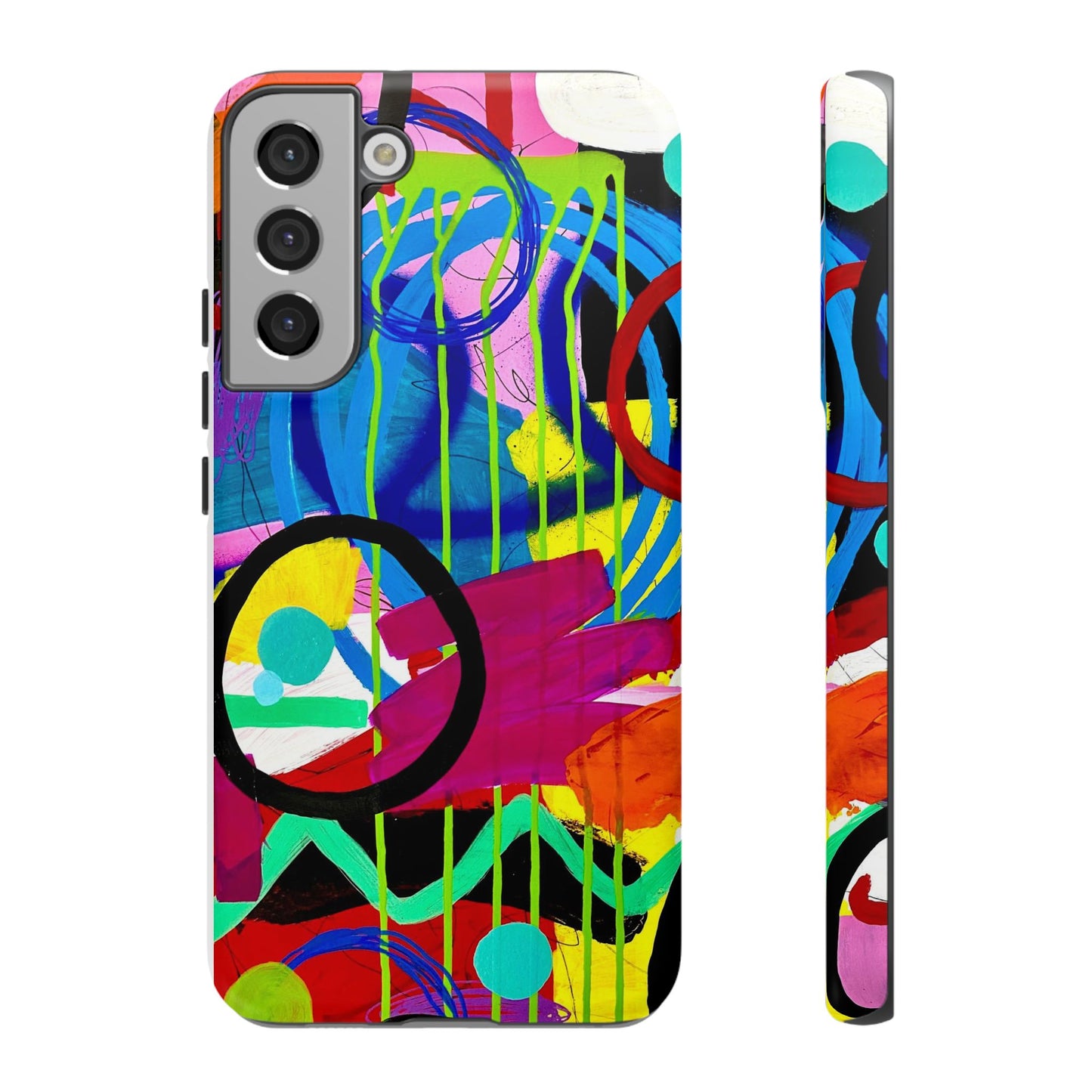 Abstract Art Tough Phone Cases