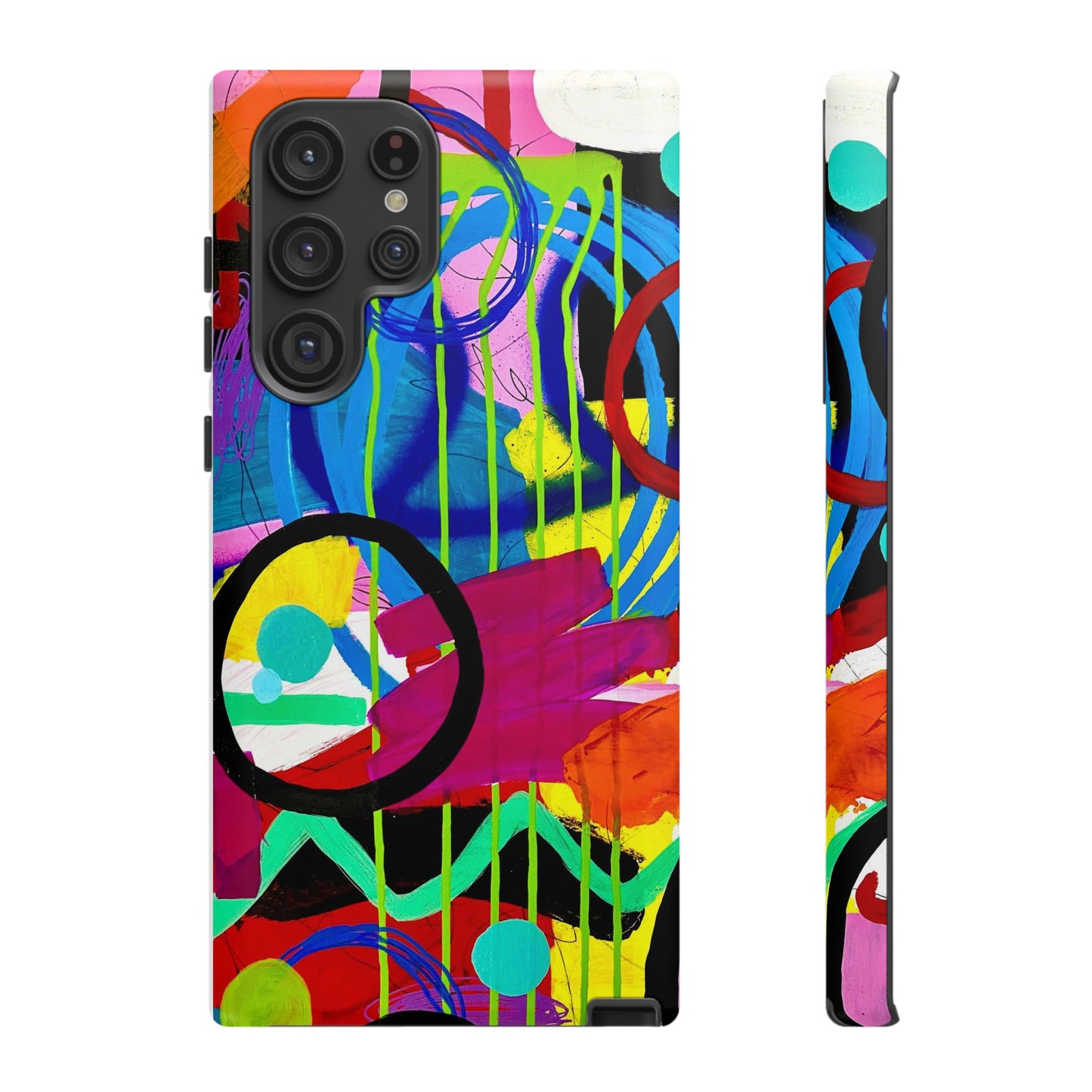 Abstract Art Tough Phone Cases