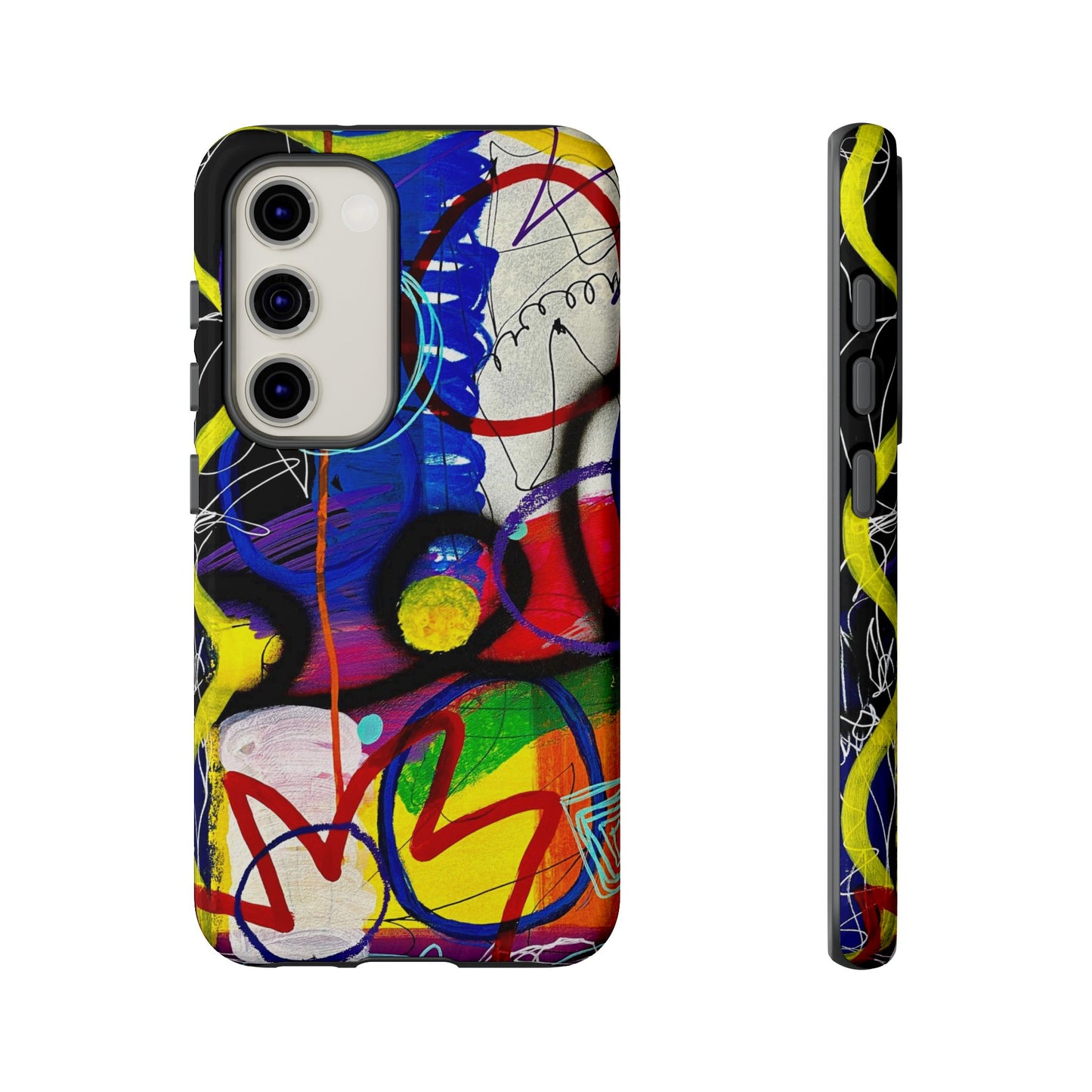 Abstract Art Tough Phone Cases
