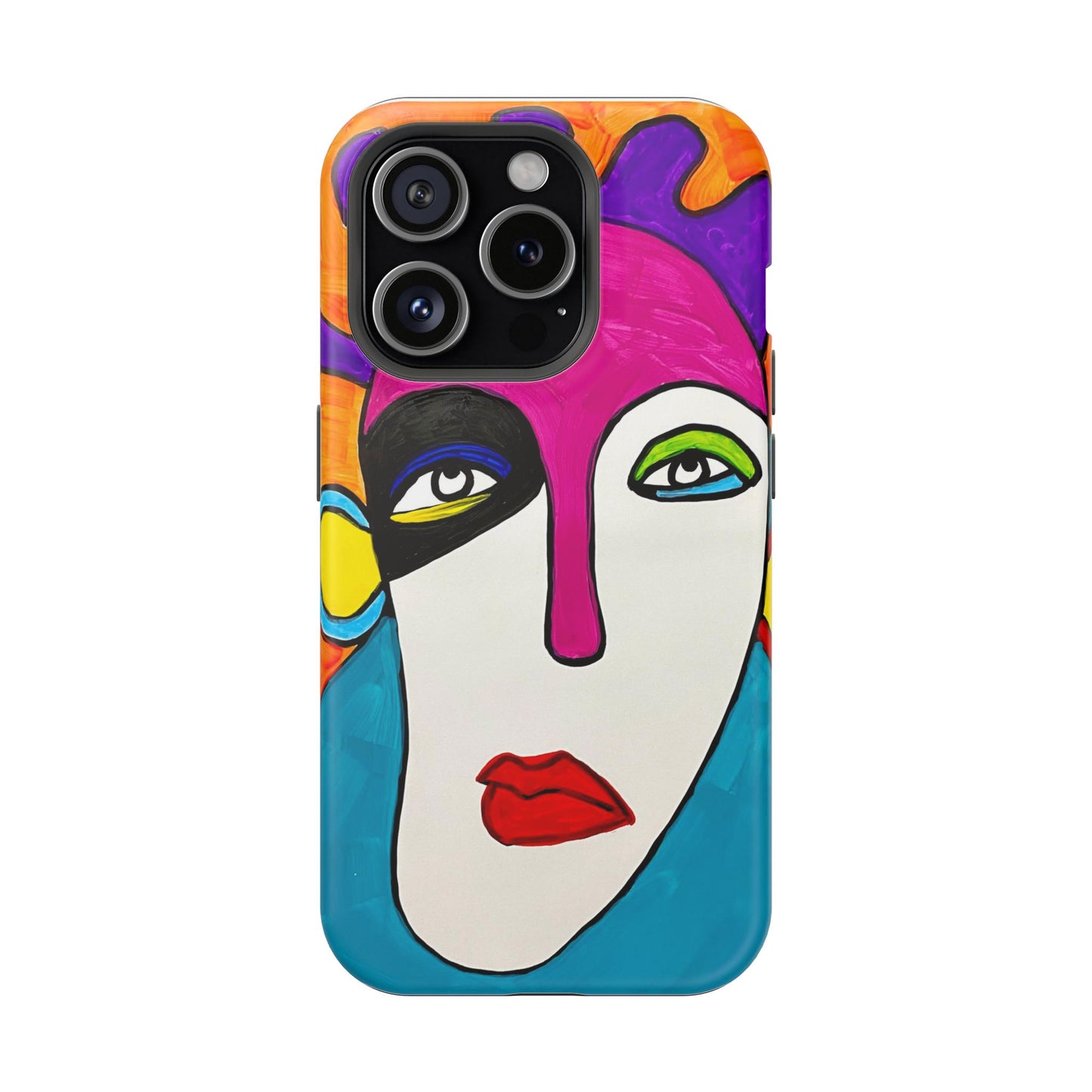 2Featured - Abstract Art Impact-Resistant Phone Cases